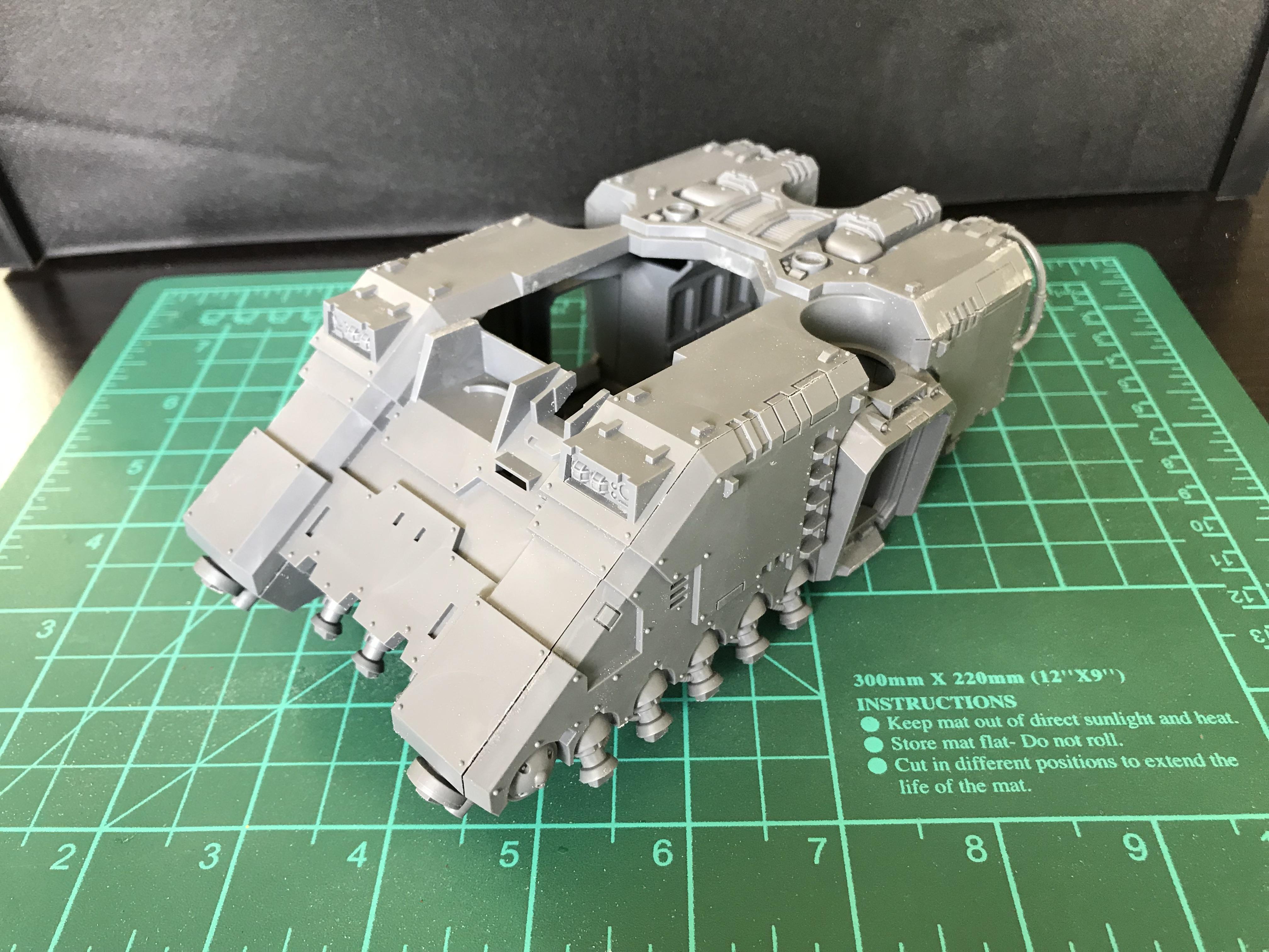 Repulsor hull