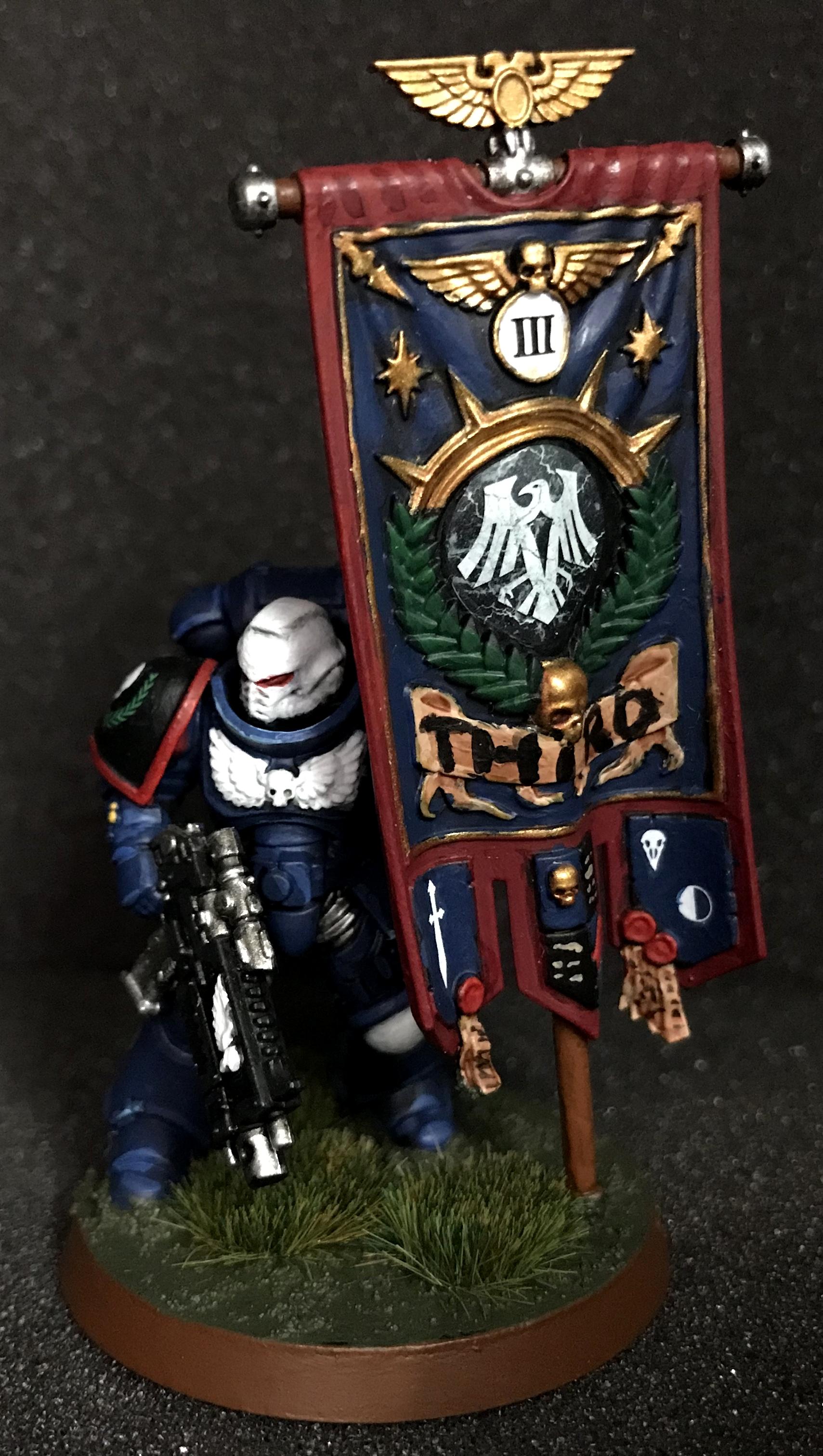 Ancient, Night Ravens, Primaris, Space Marines