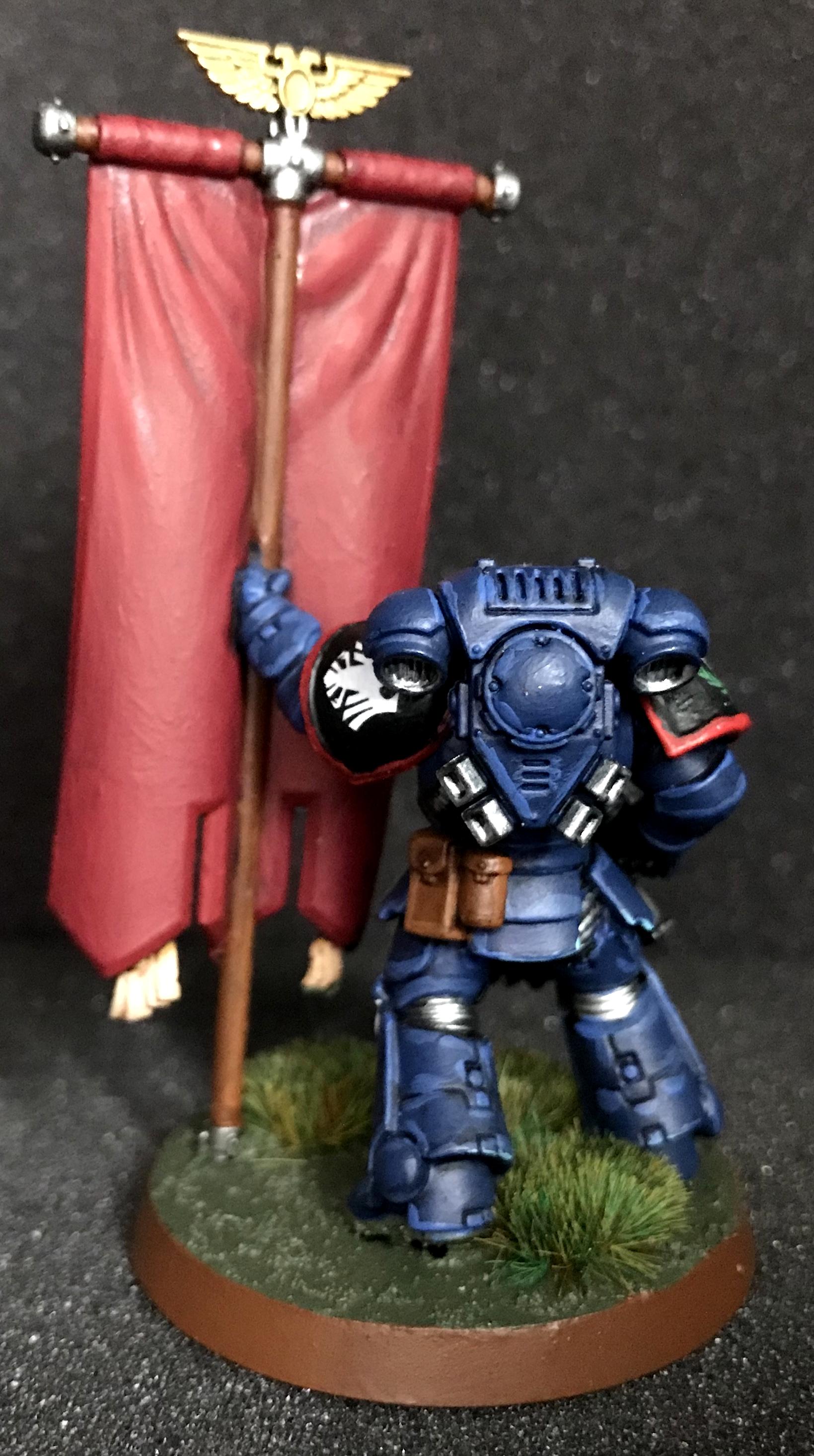 Ancient, Night Ravens, Primaris, Space Marines