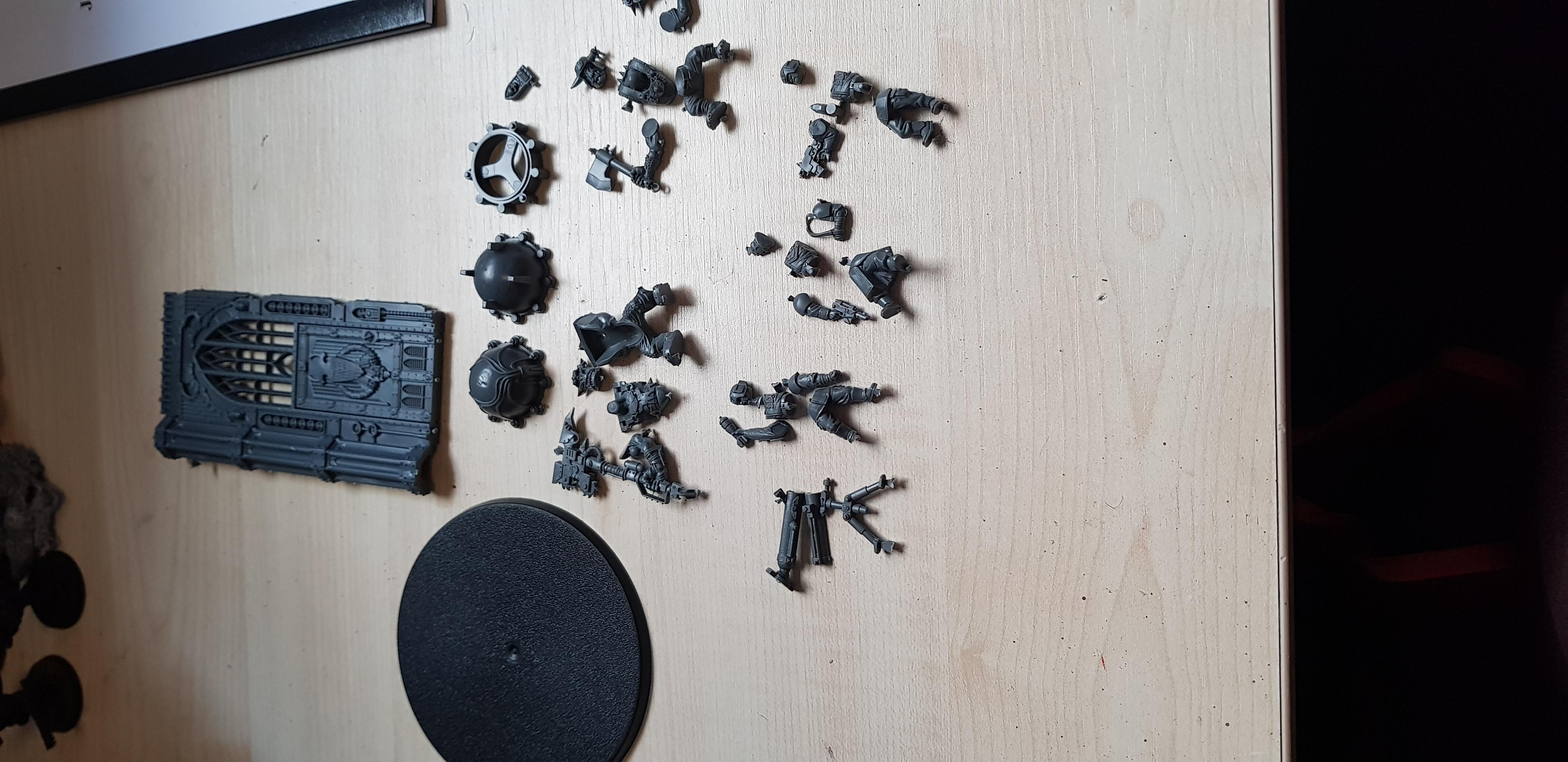 Astra Militarum, Boy, Cadians, Diorama, Exterminatus, Goff, Imperial Guard, Nob, Officer, Orks