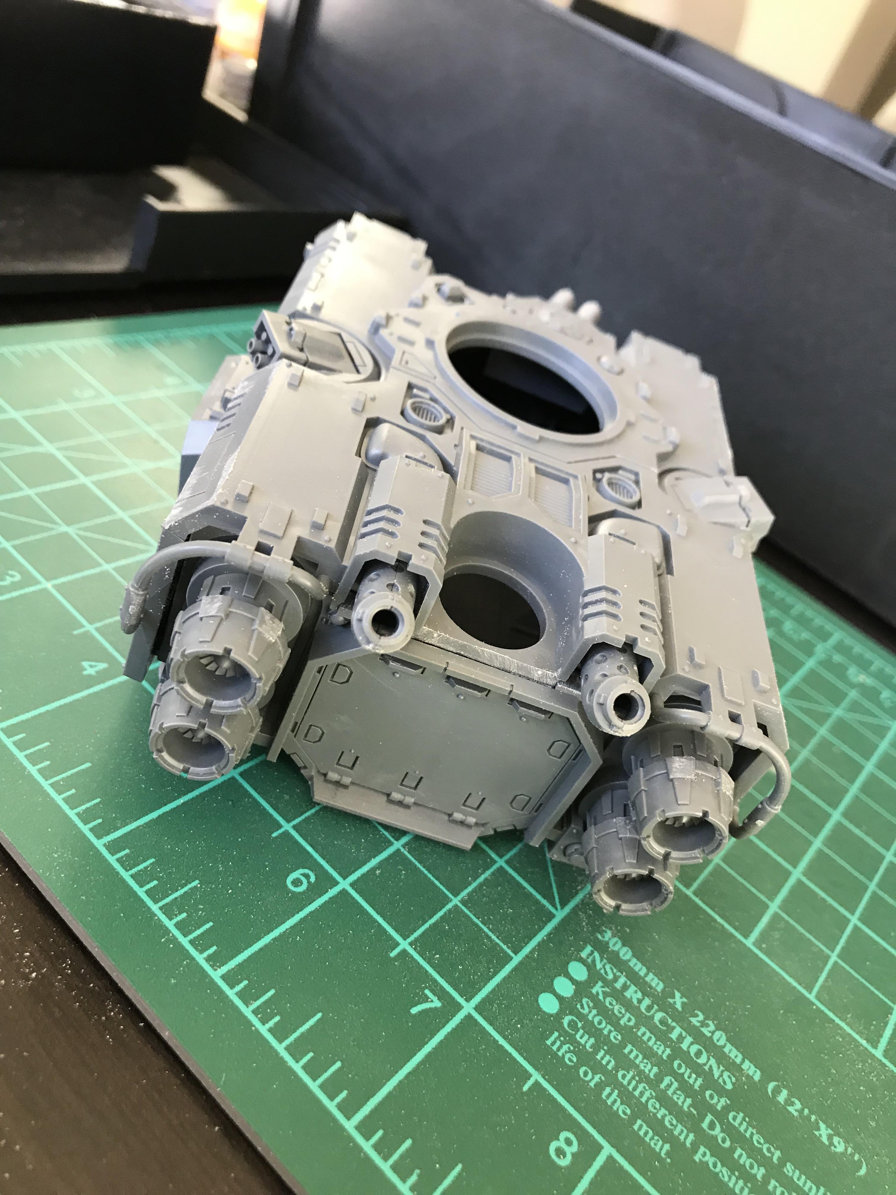 Repulsor - doors and hull guns, rear