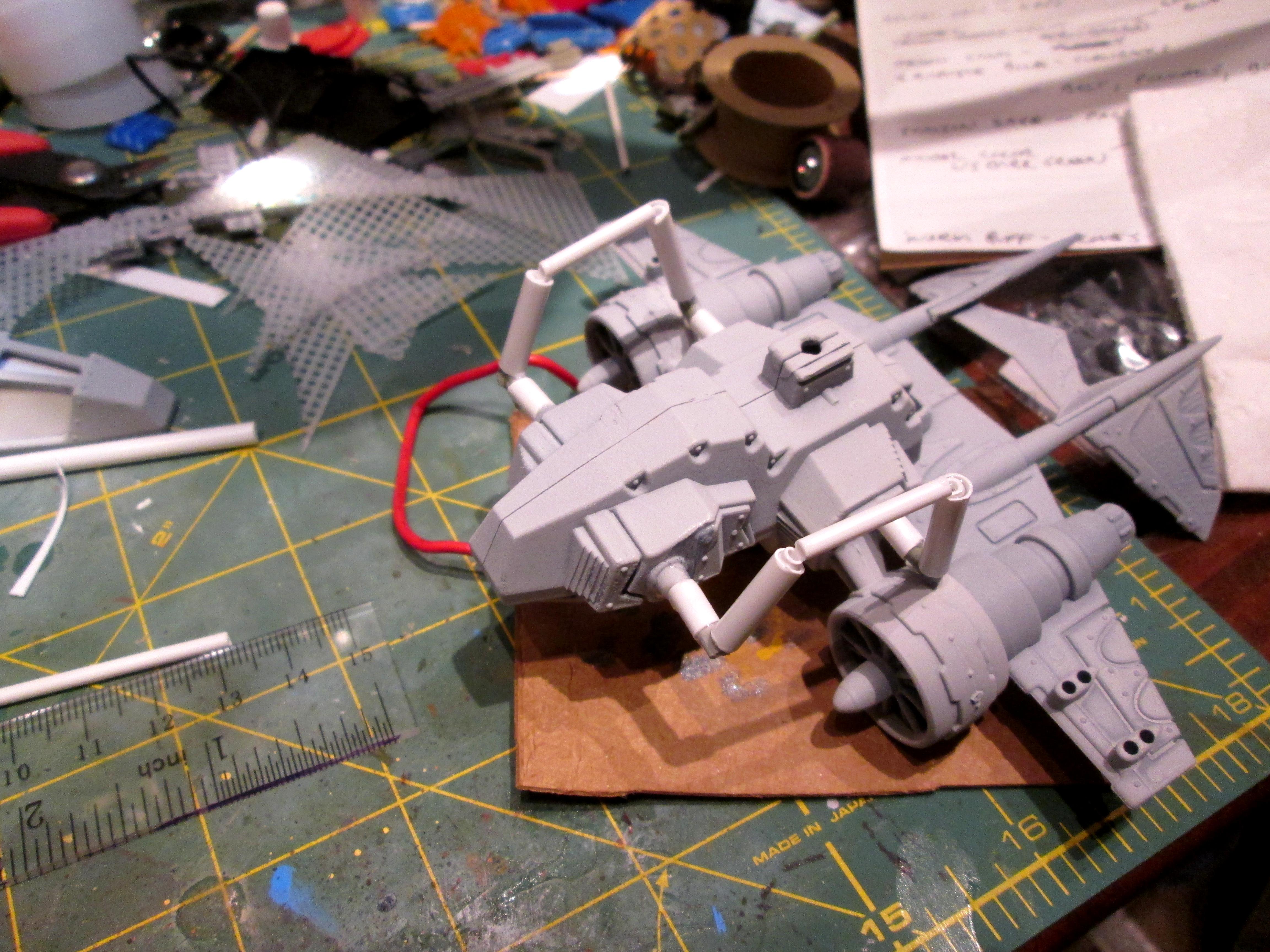 Flight, Flyer, Necromunda, Pad, Terrain