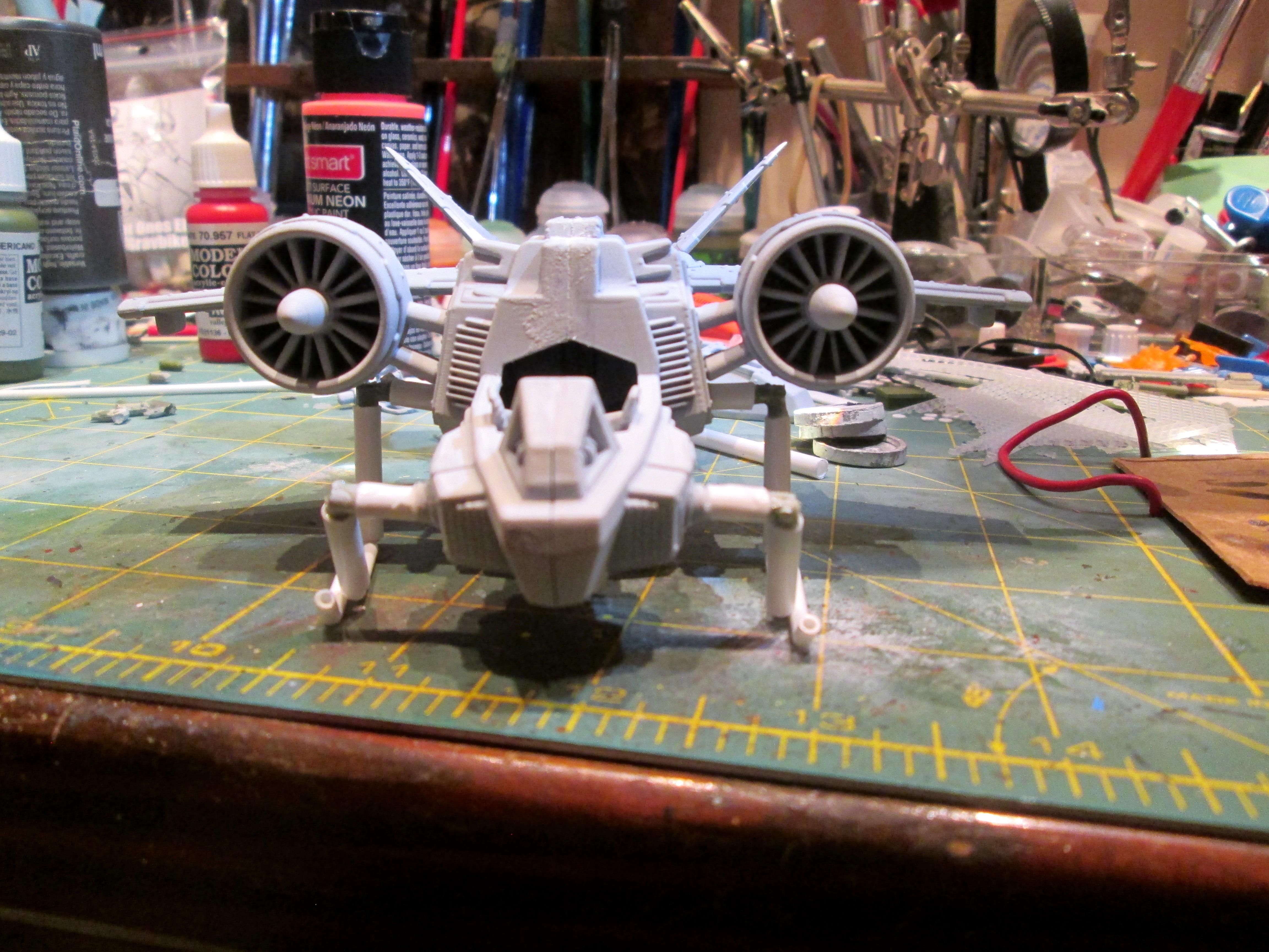 Flight, Flyer, Necromunda, Pad, Terrain