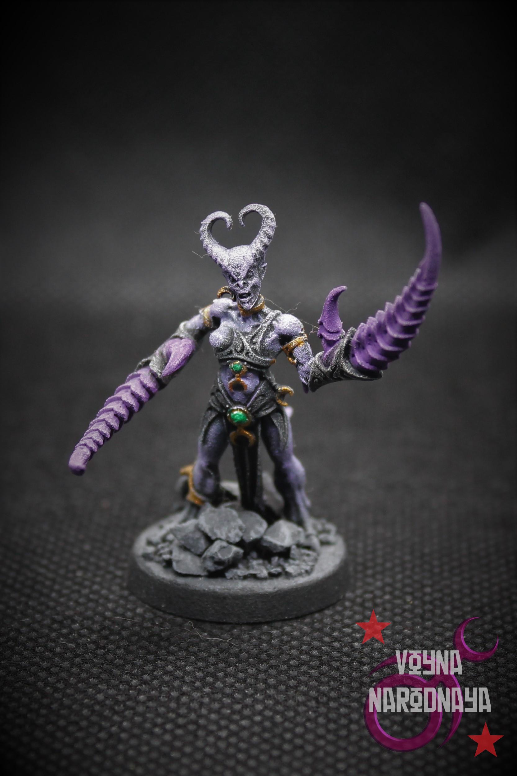 Chaos, Daemonettes, Daemons, Herald, Slaanesh