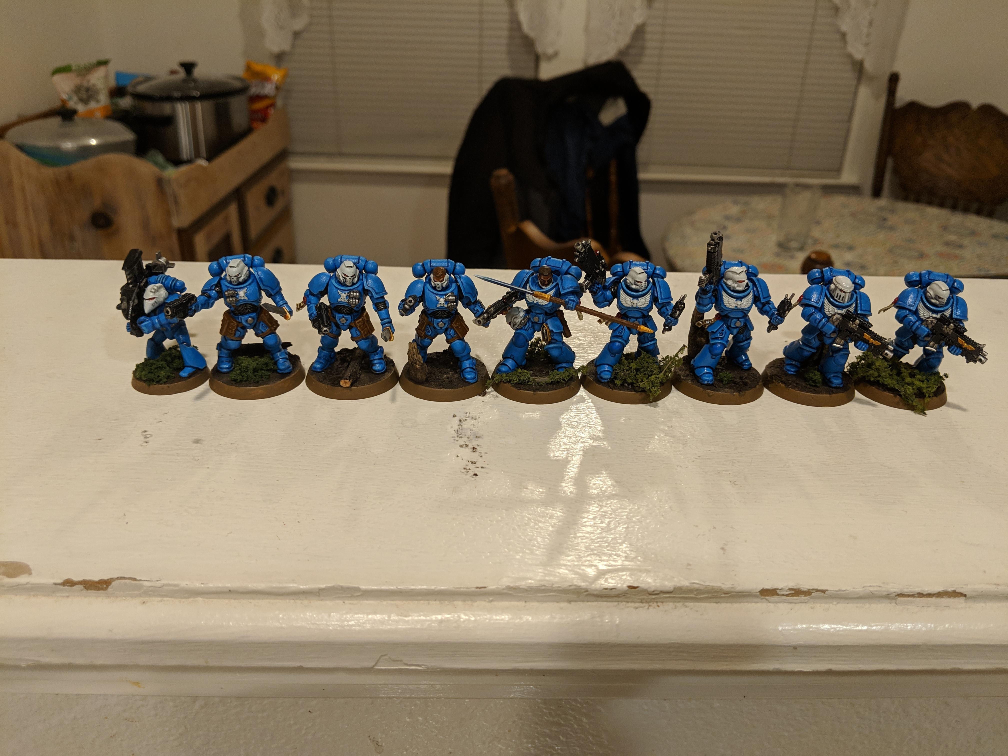 Emperor's Spears color scheme light blue