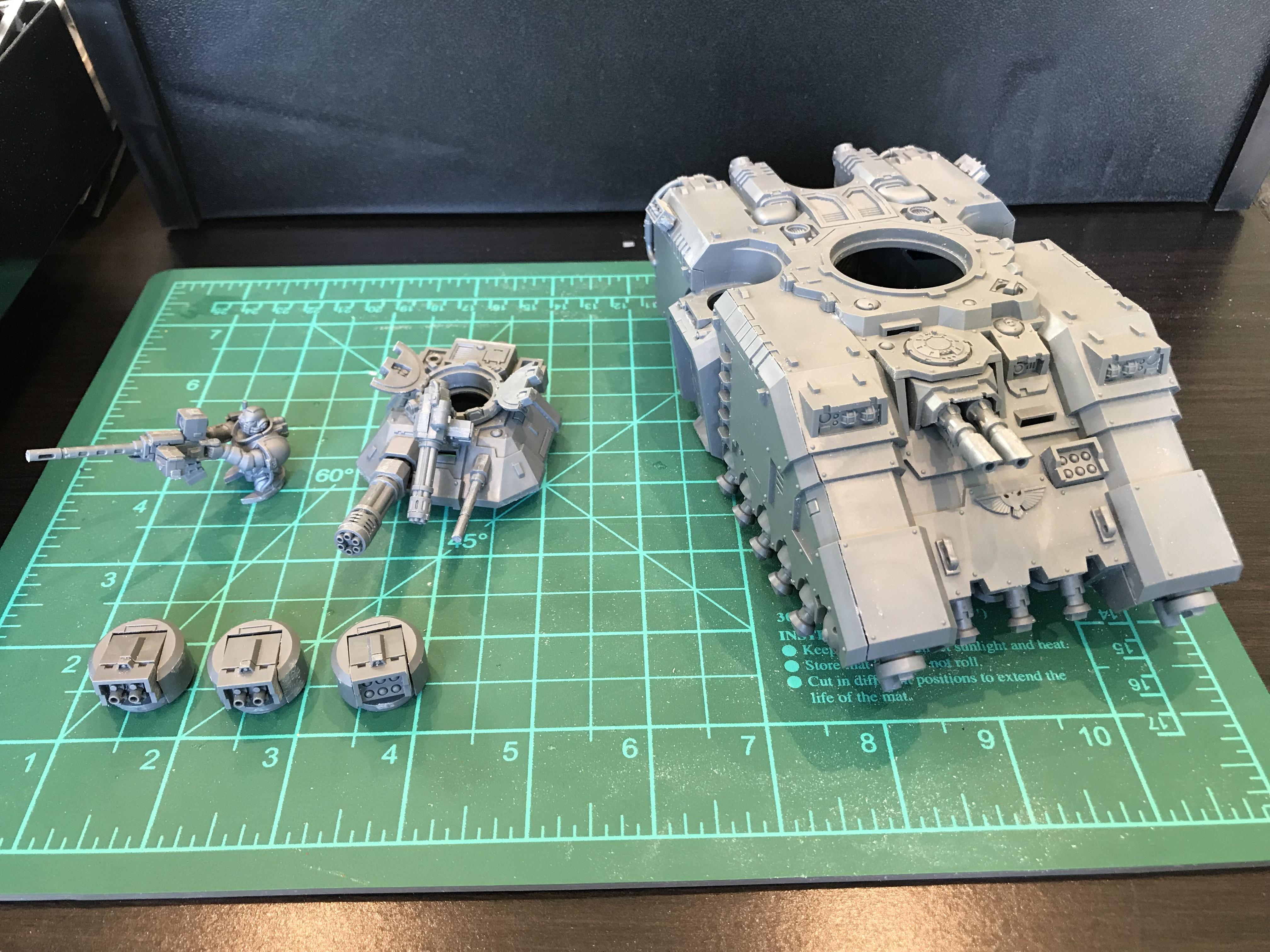 Repulsor - ready for priming