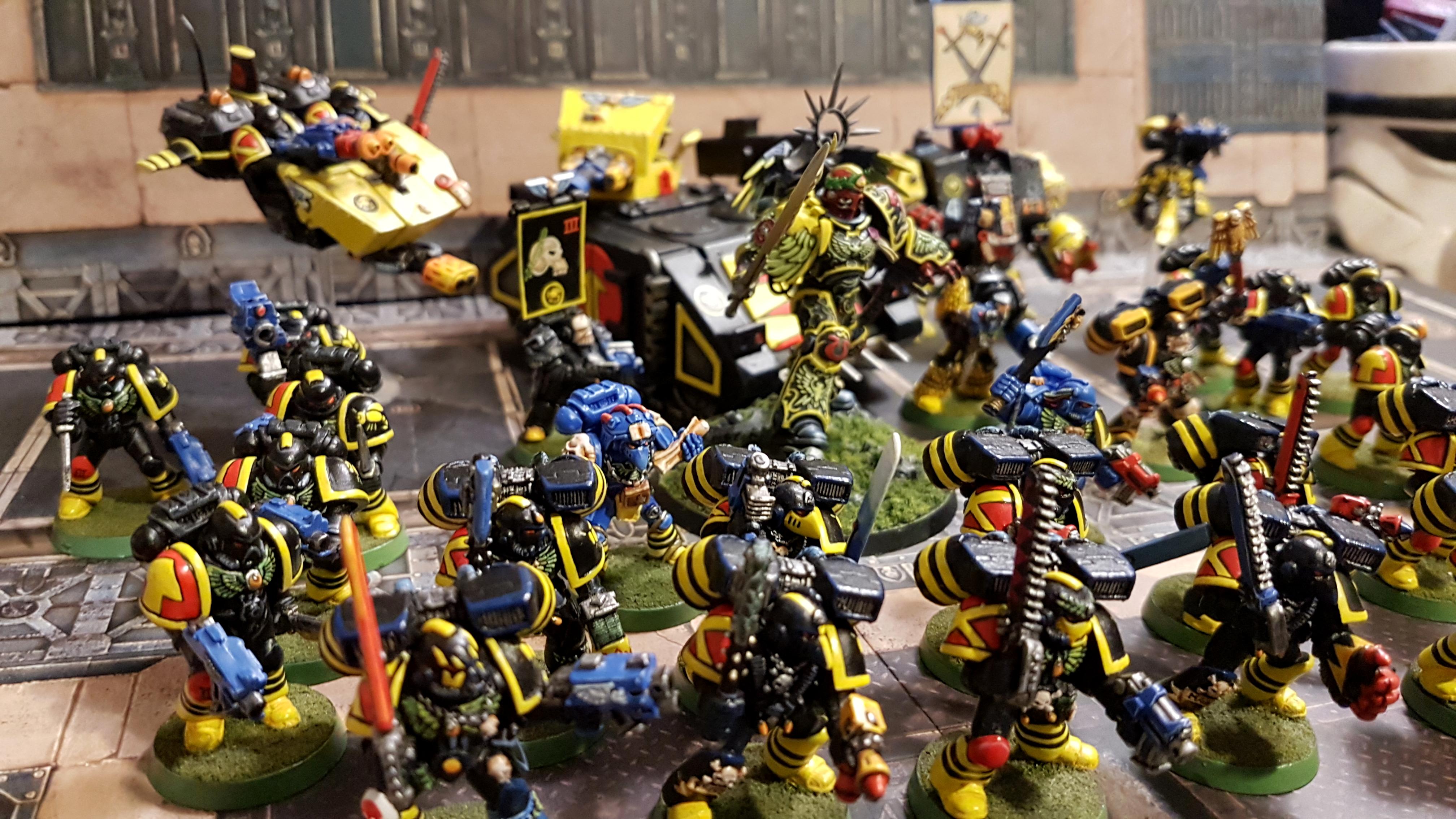 Artwork, Games, Miniature, Painting, Ultra Marines, Warhammer 40,000, Warhammer Fantasy