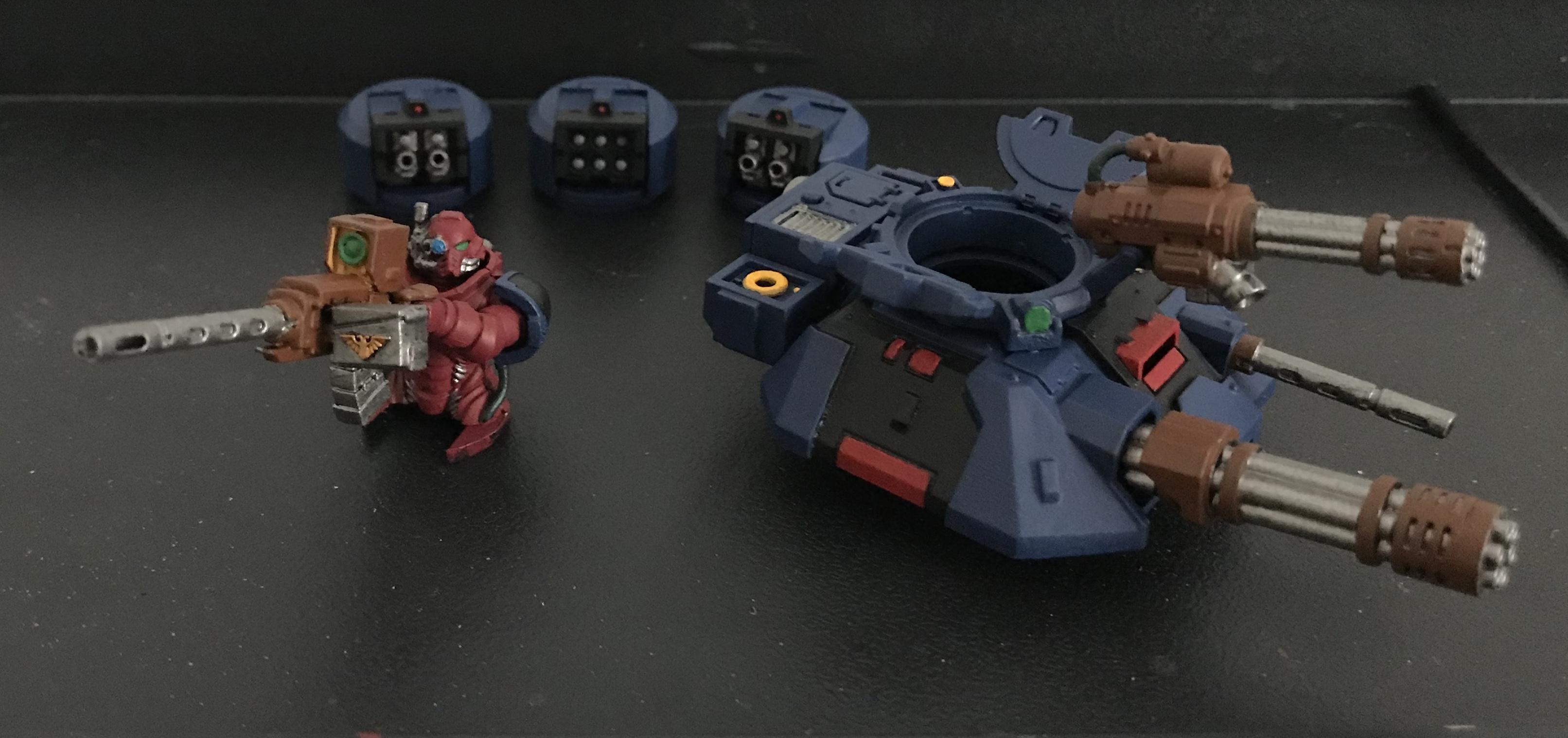 Repulsor base coat - turret, guns and gunner