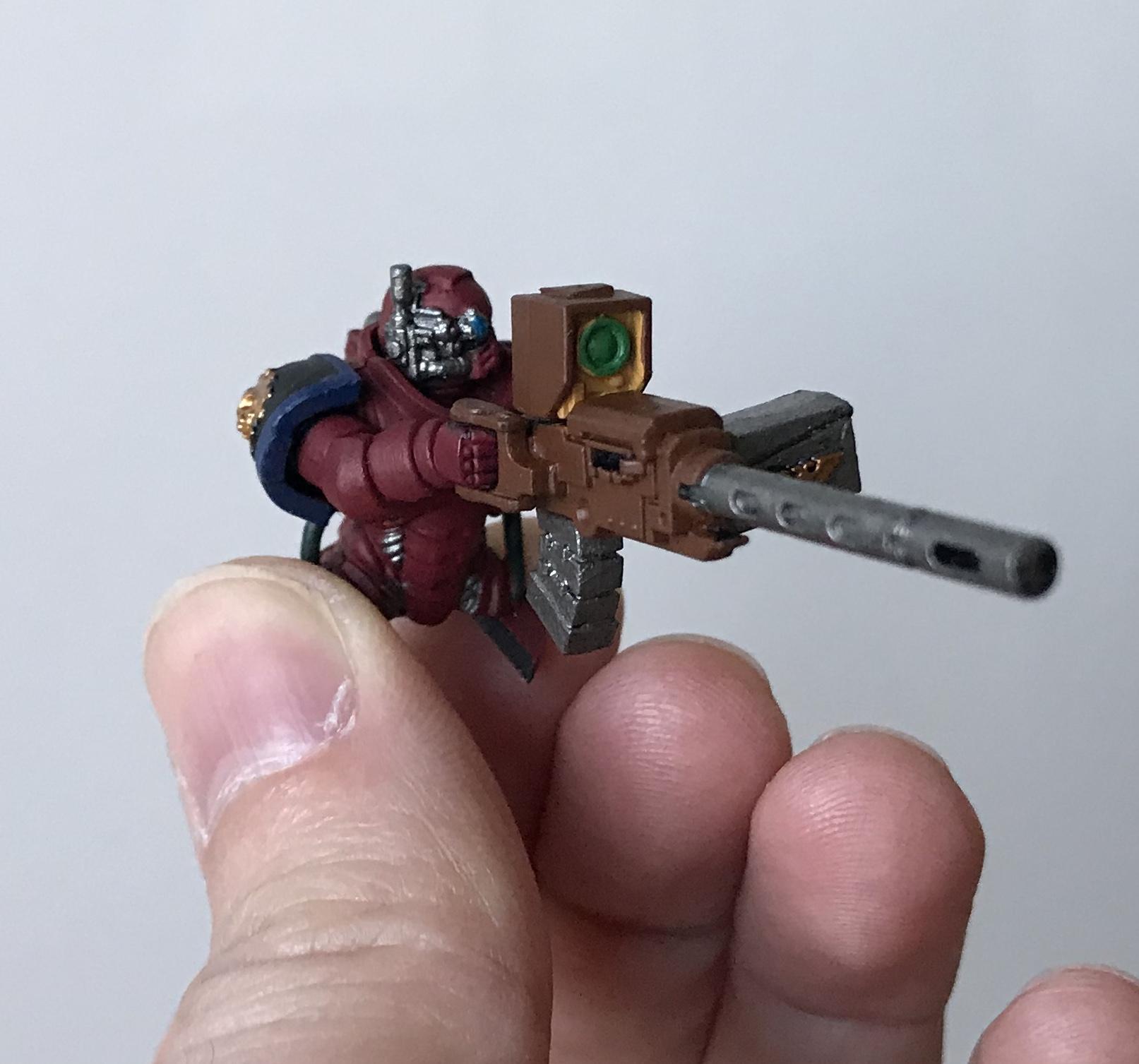 Repulsor gunner base coat - front right