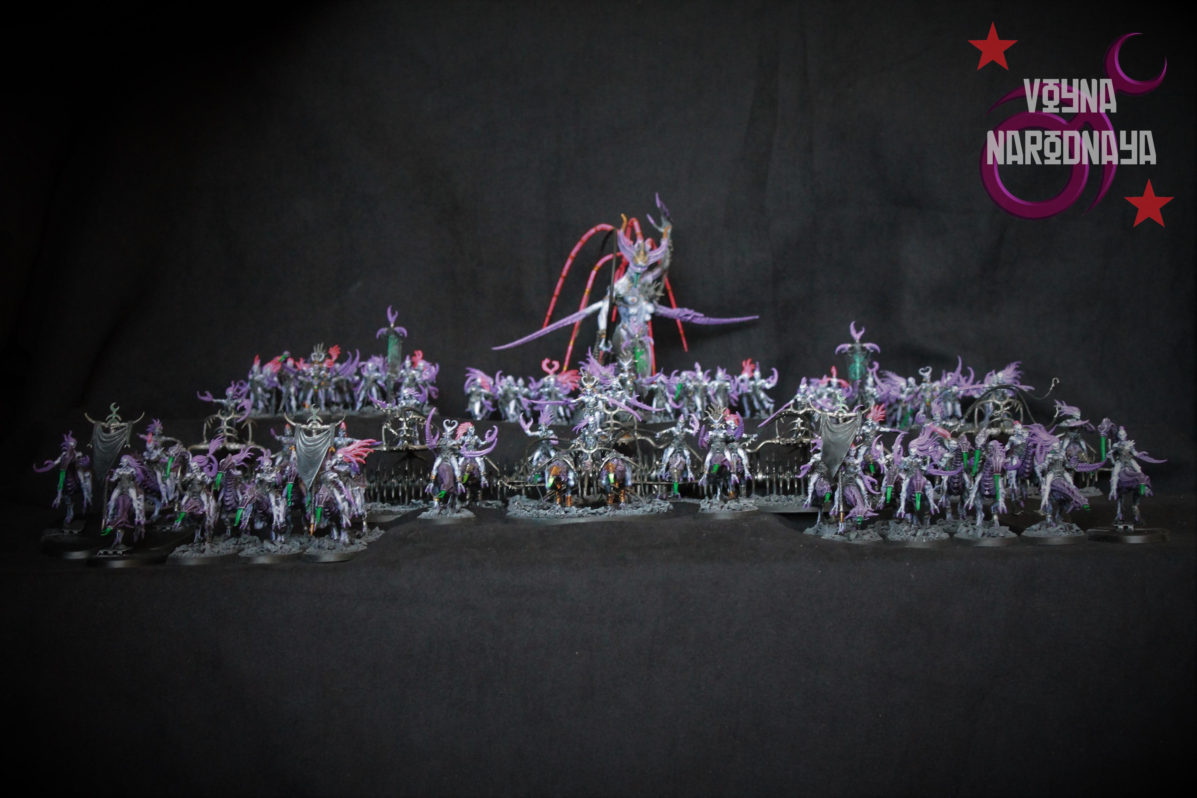 Chaos, Daemonettes, Daemons, Hellflayer, Herald, Keeper Of Secrets, Seeker Chariot, Seekers, Slaanesh, Steed, Zarakynel