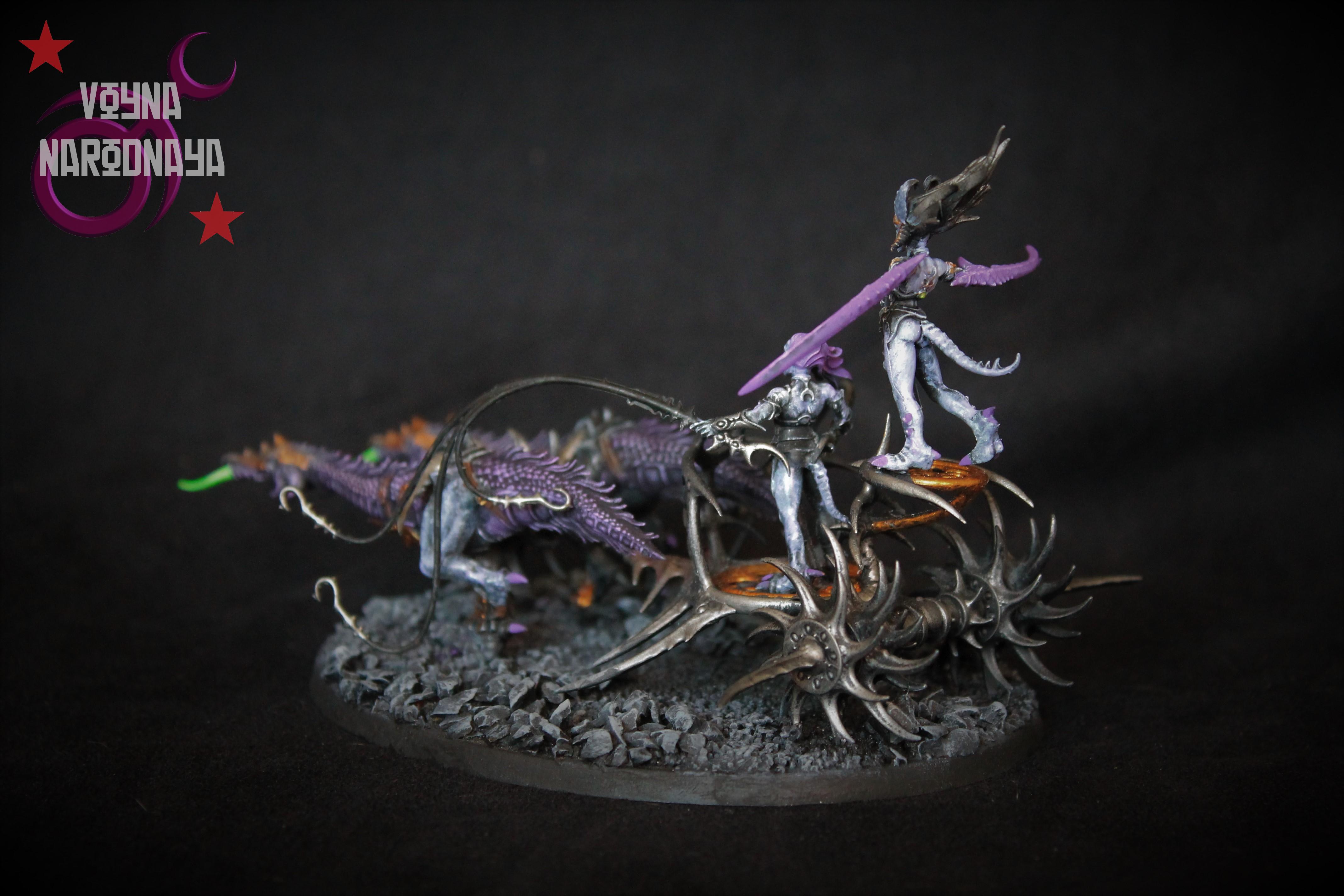 Chaos, Daemonettes, Daemons, Herald, Seeker Chariot, Slaanesh, Steed