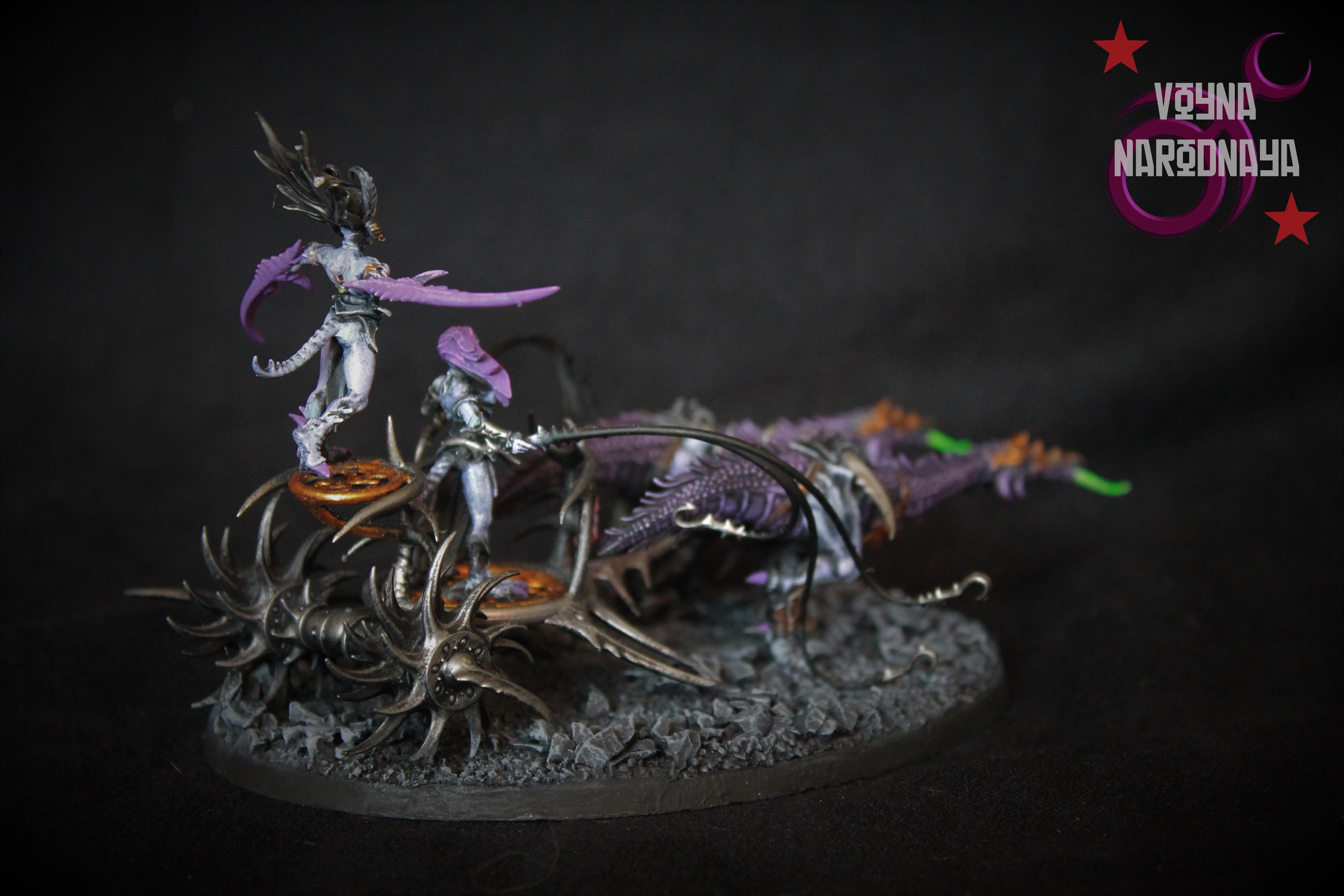 Chaos, Daemonettes, Daemons, Herald, Seeker Chariot, Slaanesh, Steed
