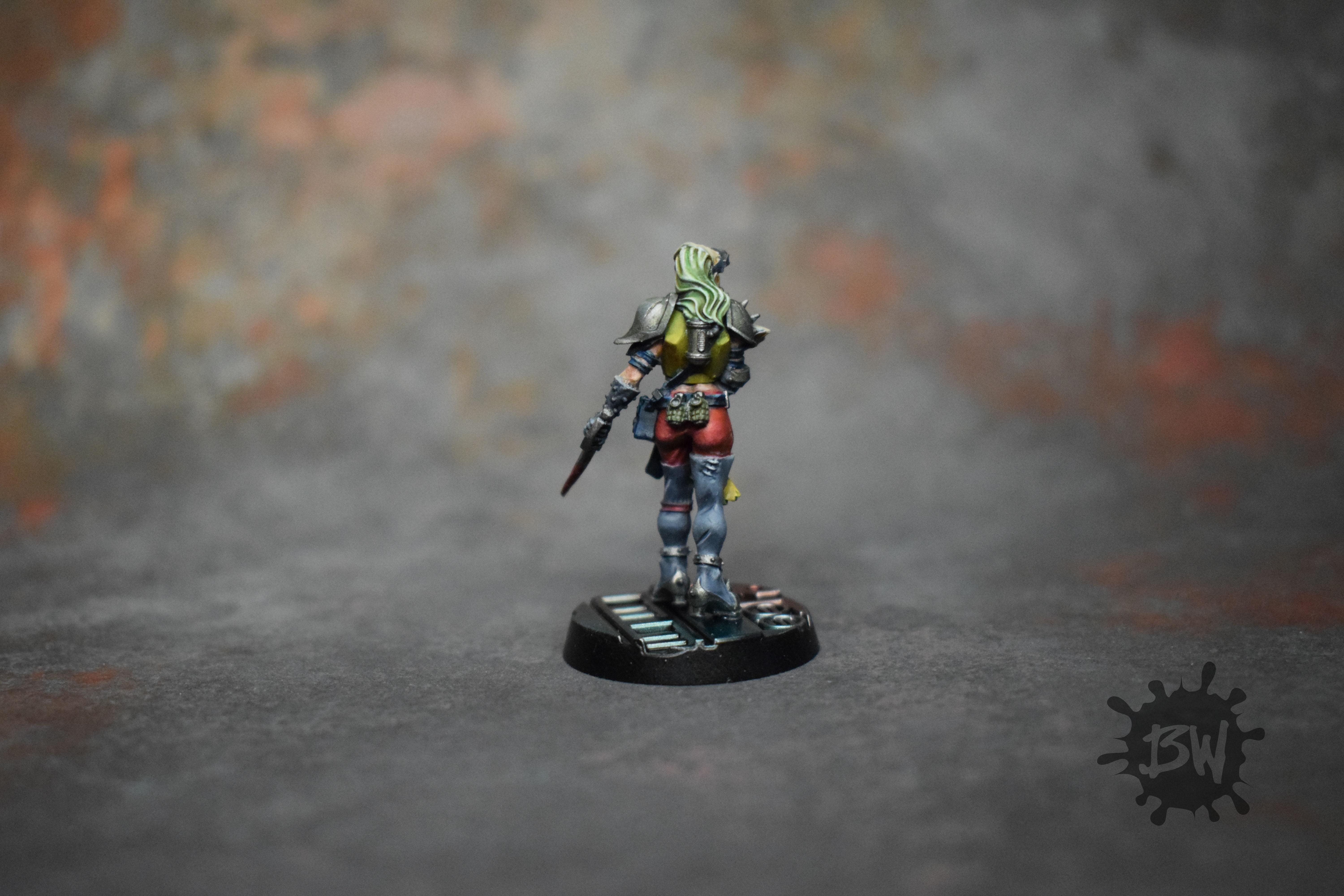 Bw, Forge World, Games Workshop, Mercenary, Necromunda, Yolanda Skorn