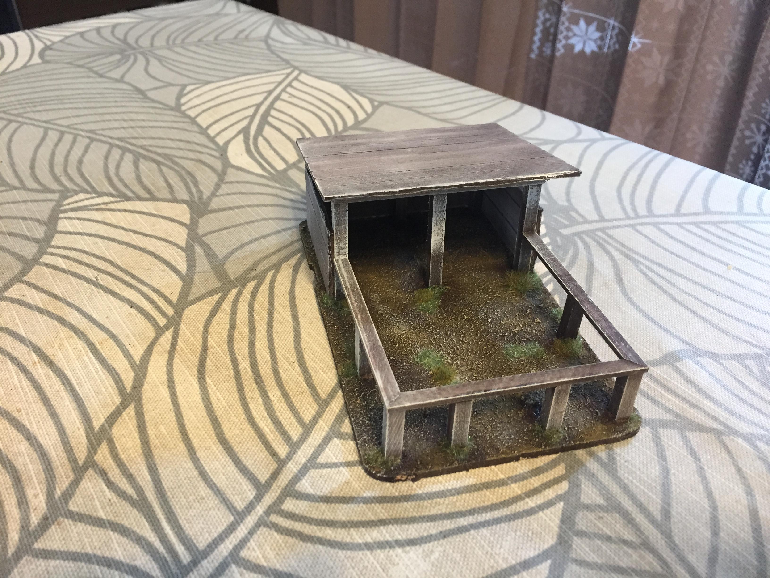 Buildings, Farm, House, May 2019, Scratch Build, Terrain
