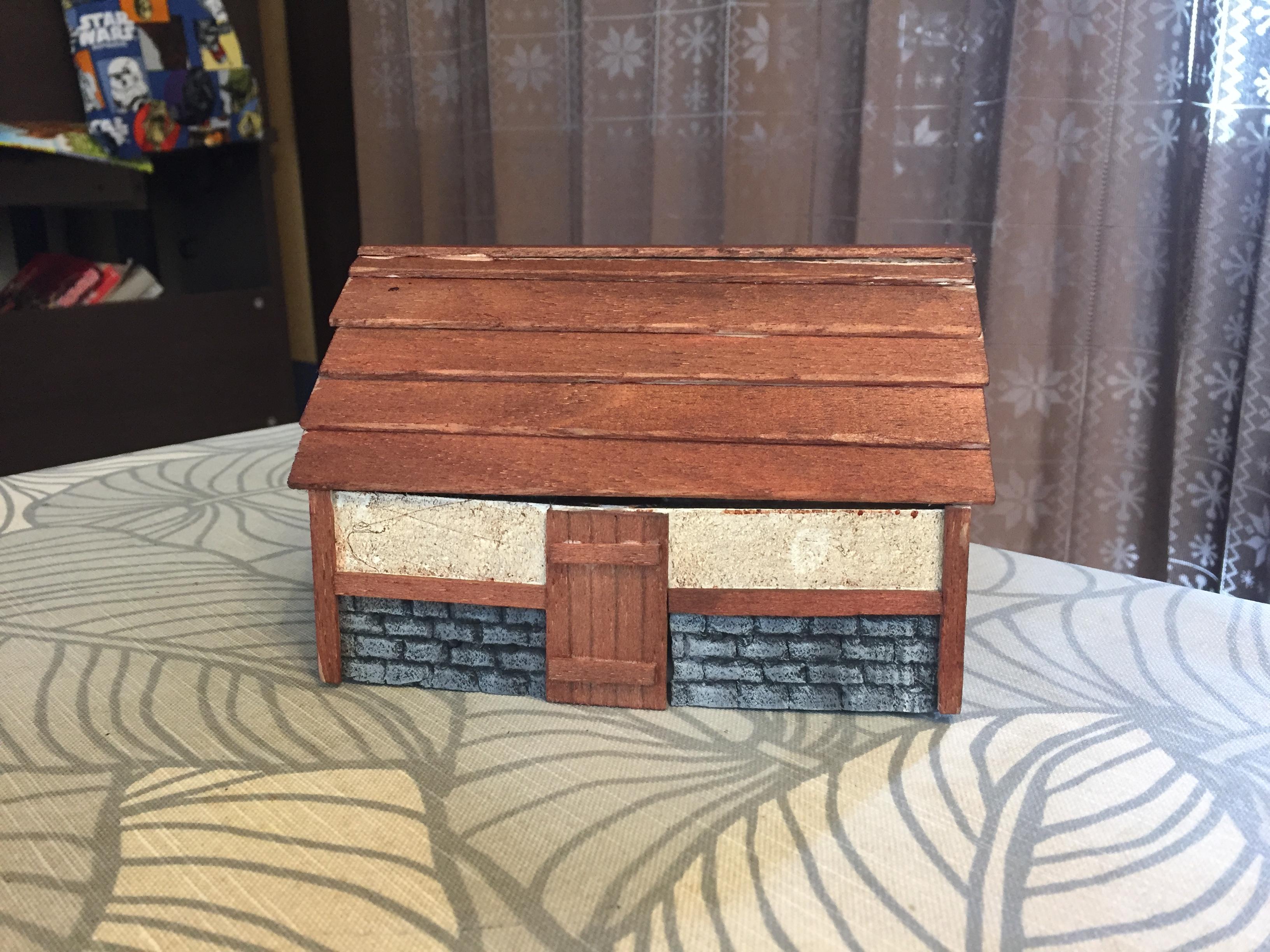 Buildings, Farm, House, May 2019, Scratch Build, Terrain