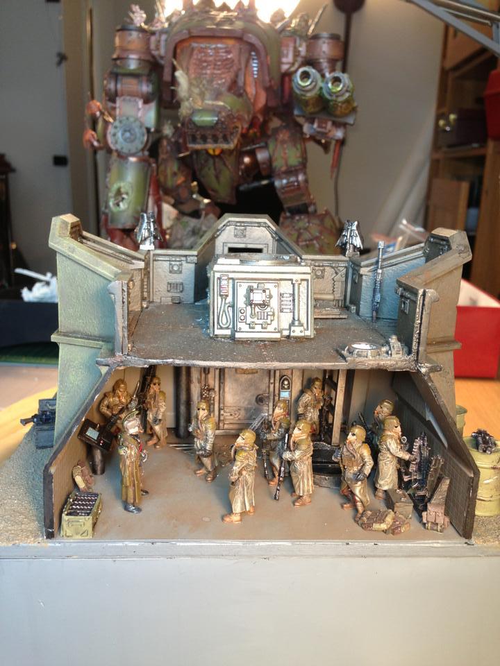 Chaos, Death Korps of Krieg, Dreadnought, Nurgle, Titan, Vraks, Warhound