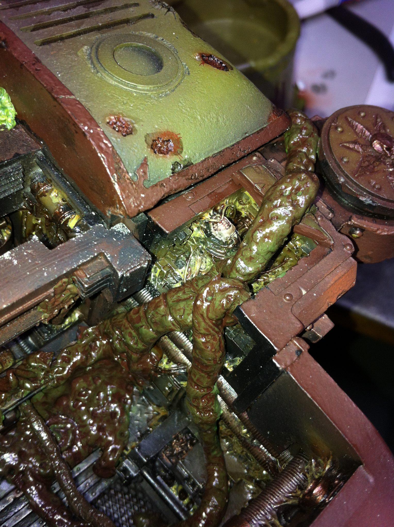Chaos, Nurgle, Titan, Warhound