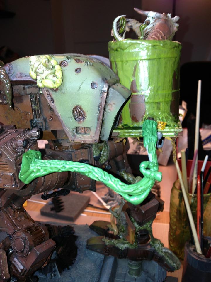 Chaos, Nurgle, Titan, Warhound