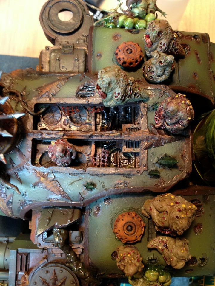 Chaos, Nurgle, Titan, Warhound