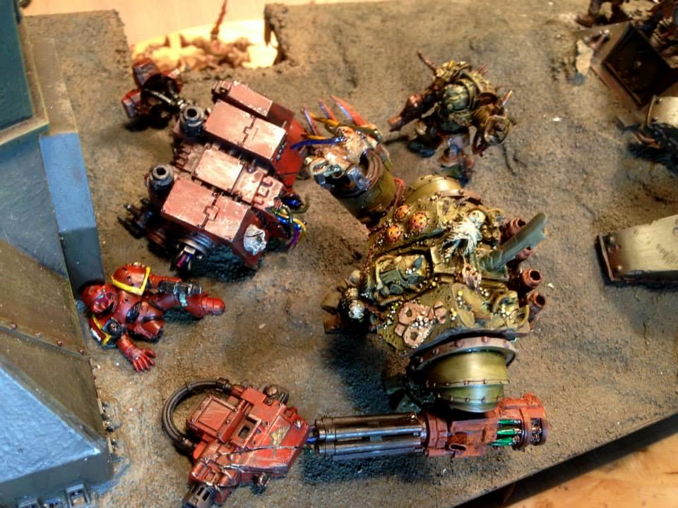 Chaos, Nurgle, Titan, Warhound