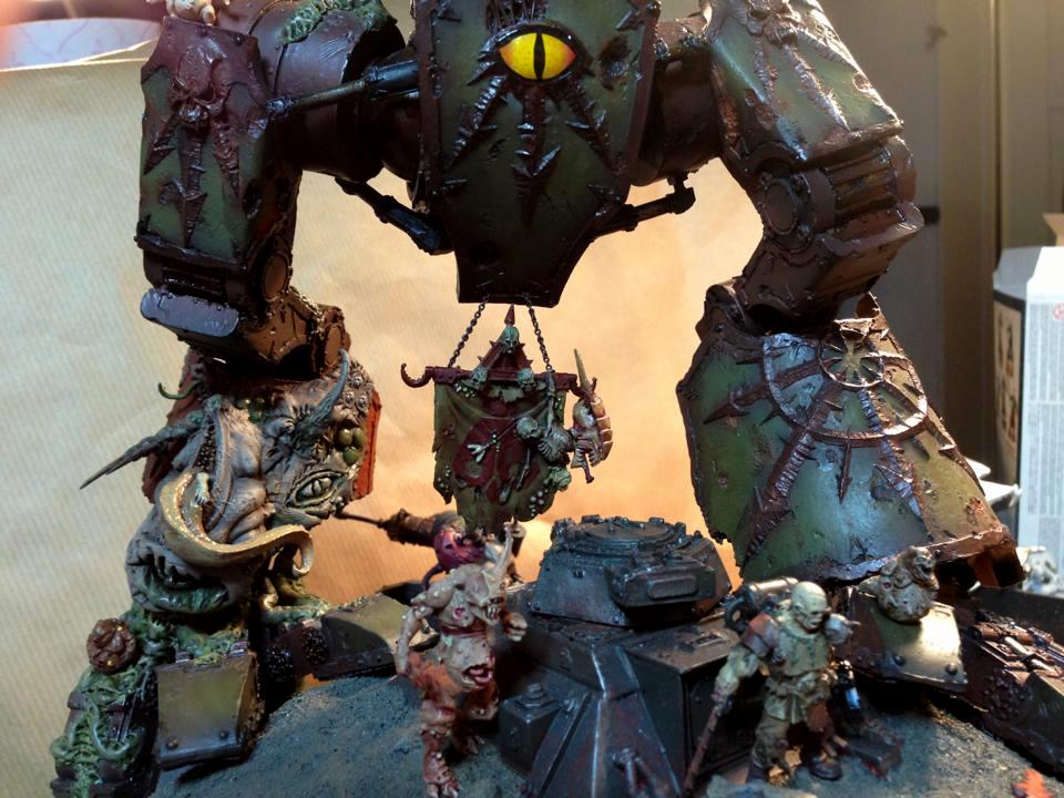 Chaos, Nurgle, Titan, Warhound