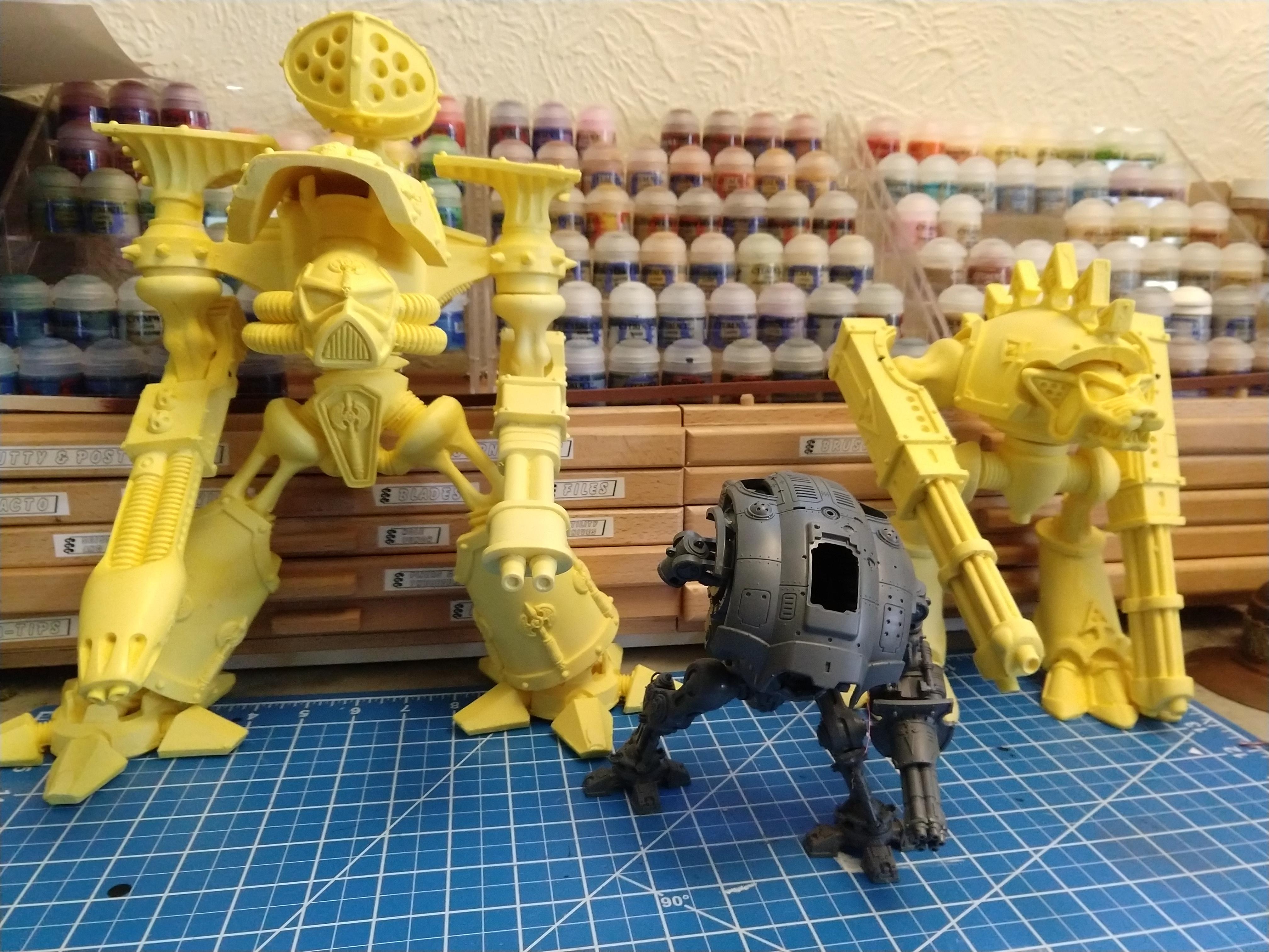 Armorcast, Knights, Reaver, Titan, Warhound