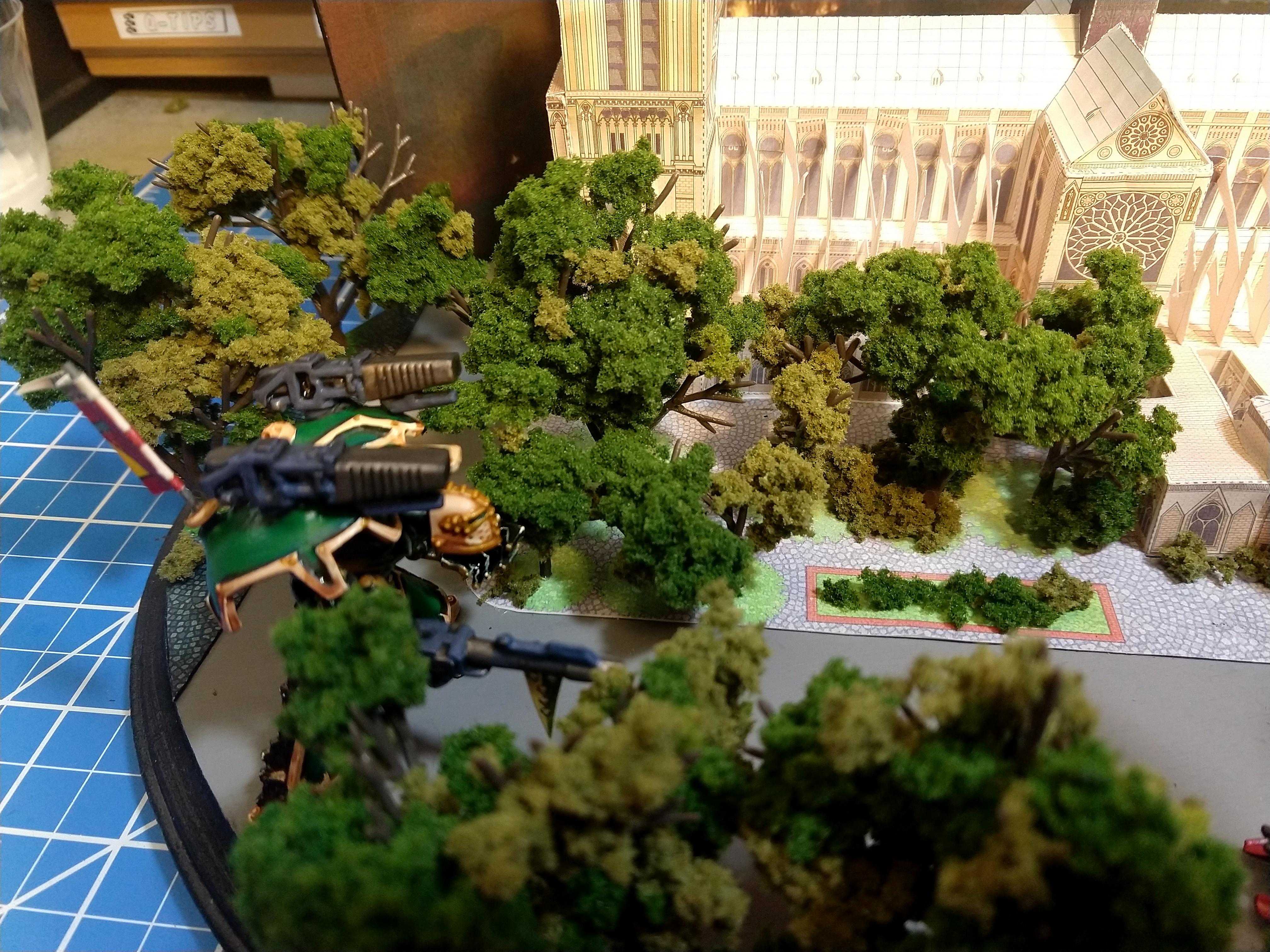 Diorama, Eldar, Epic, Imperial, Temepest, Titan, Warlord