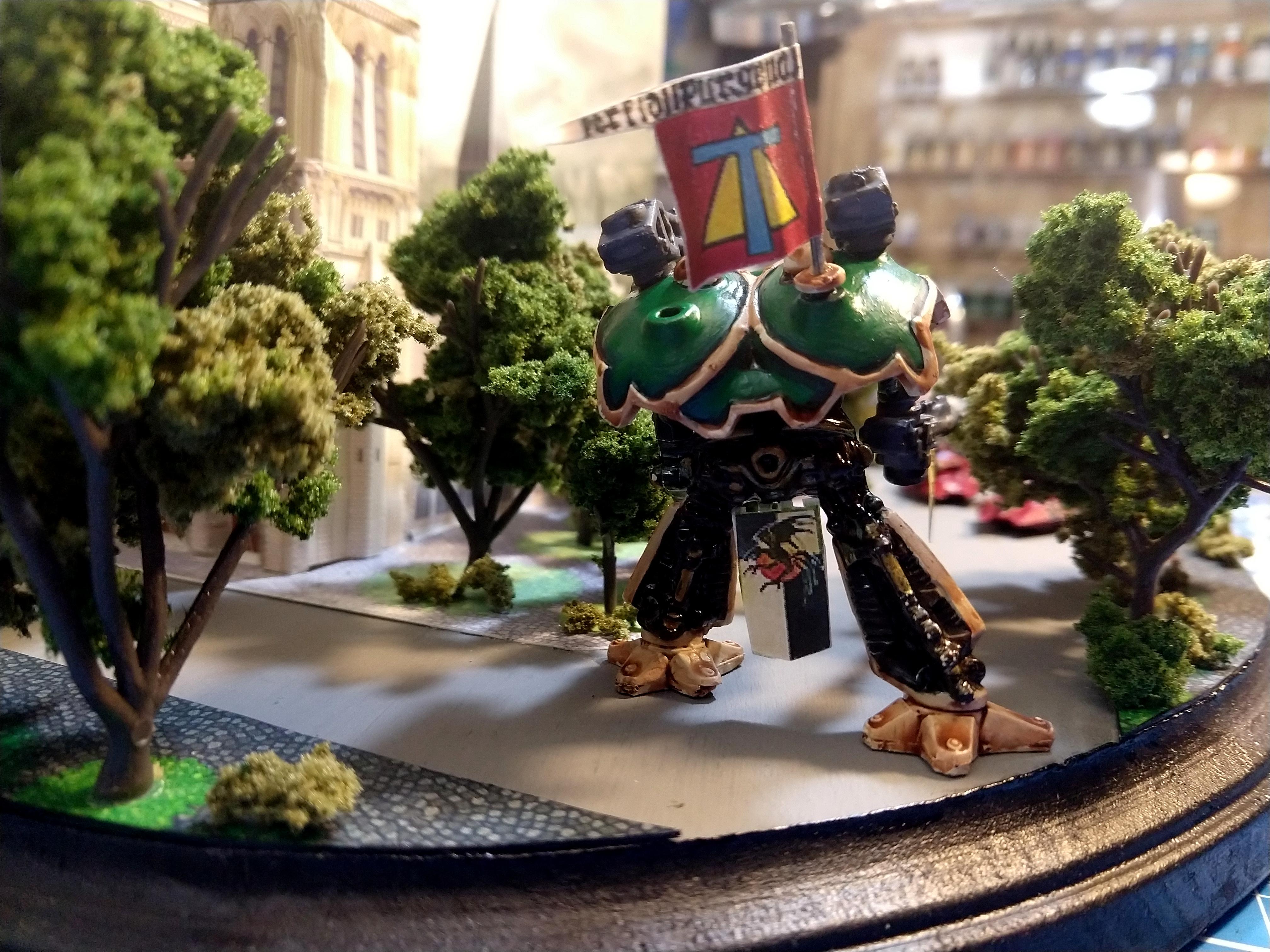 Diorama, Eldar, Epic, Imperial, Temepest, Titan, Warlord