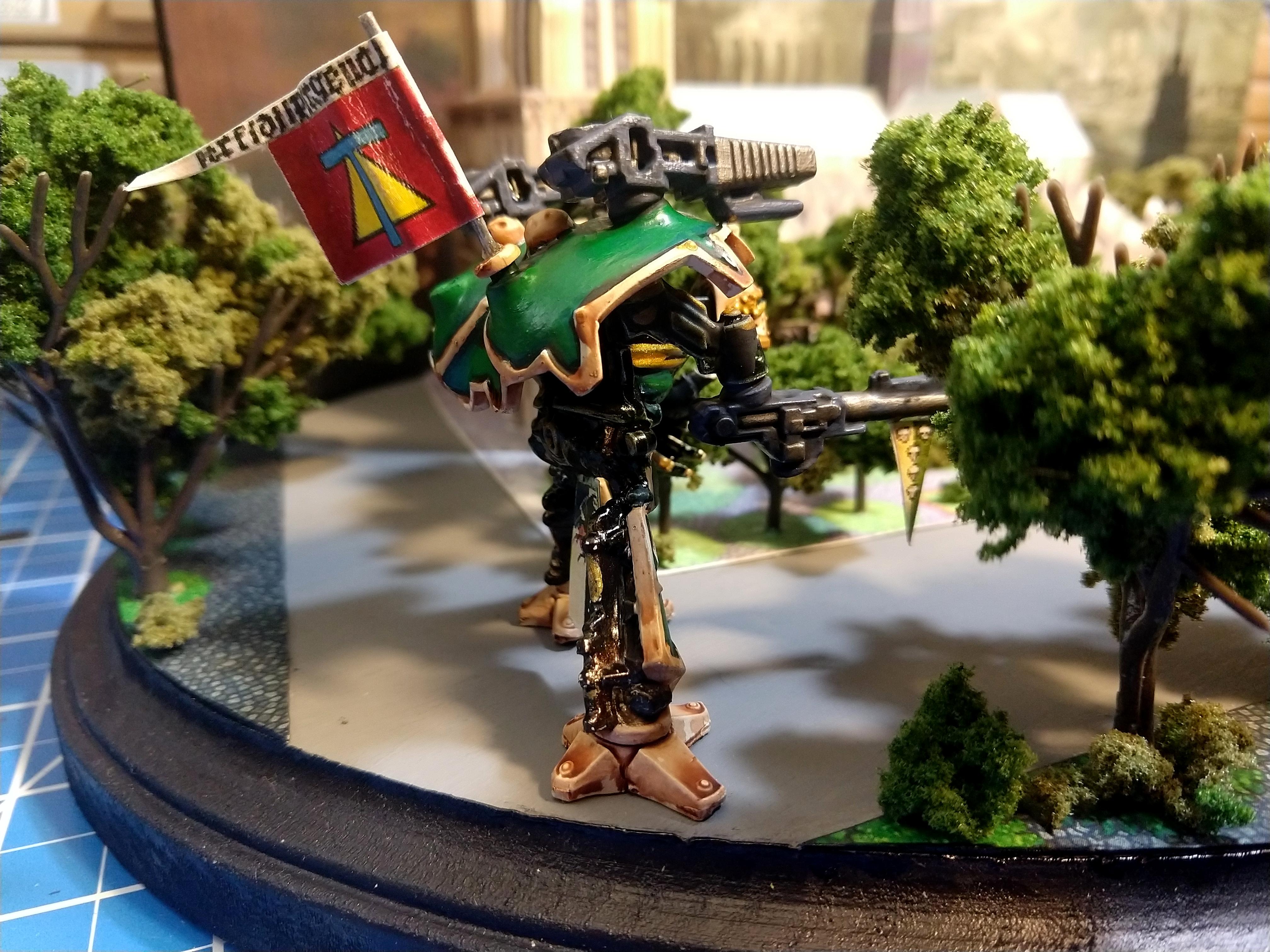 Diorama, Eldar, Epic, Imperial, Temepest, Titan, Warlord