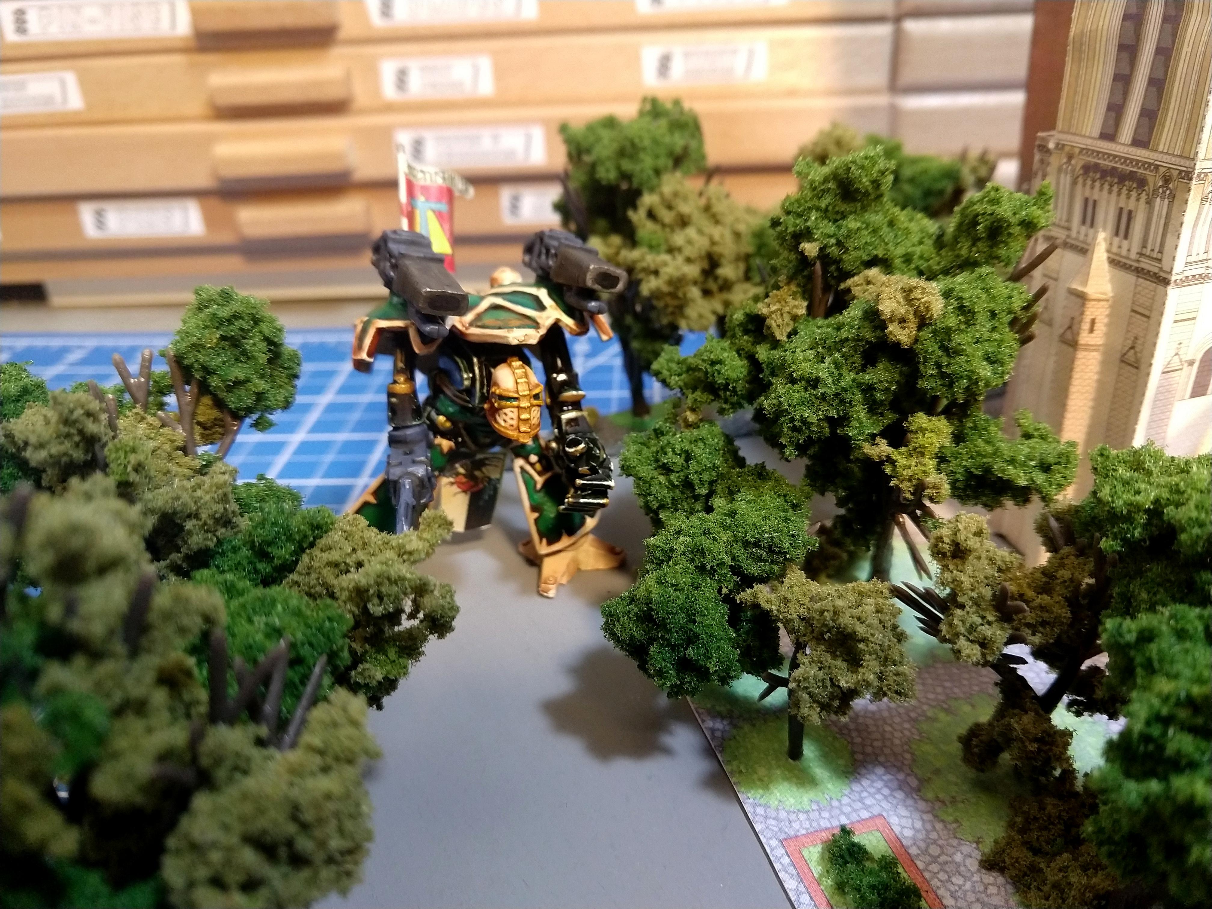 Diorama, Eldar, Epic, Imperial, Temepest, Titan, Warlord