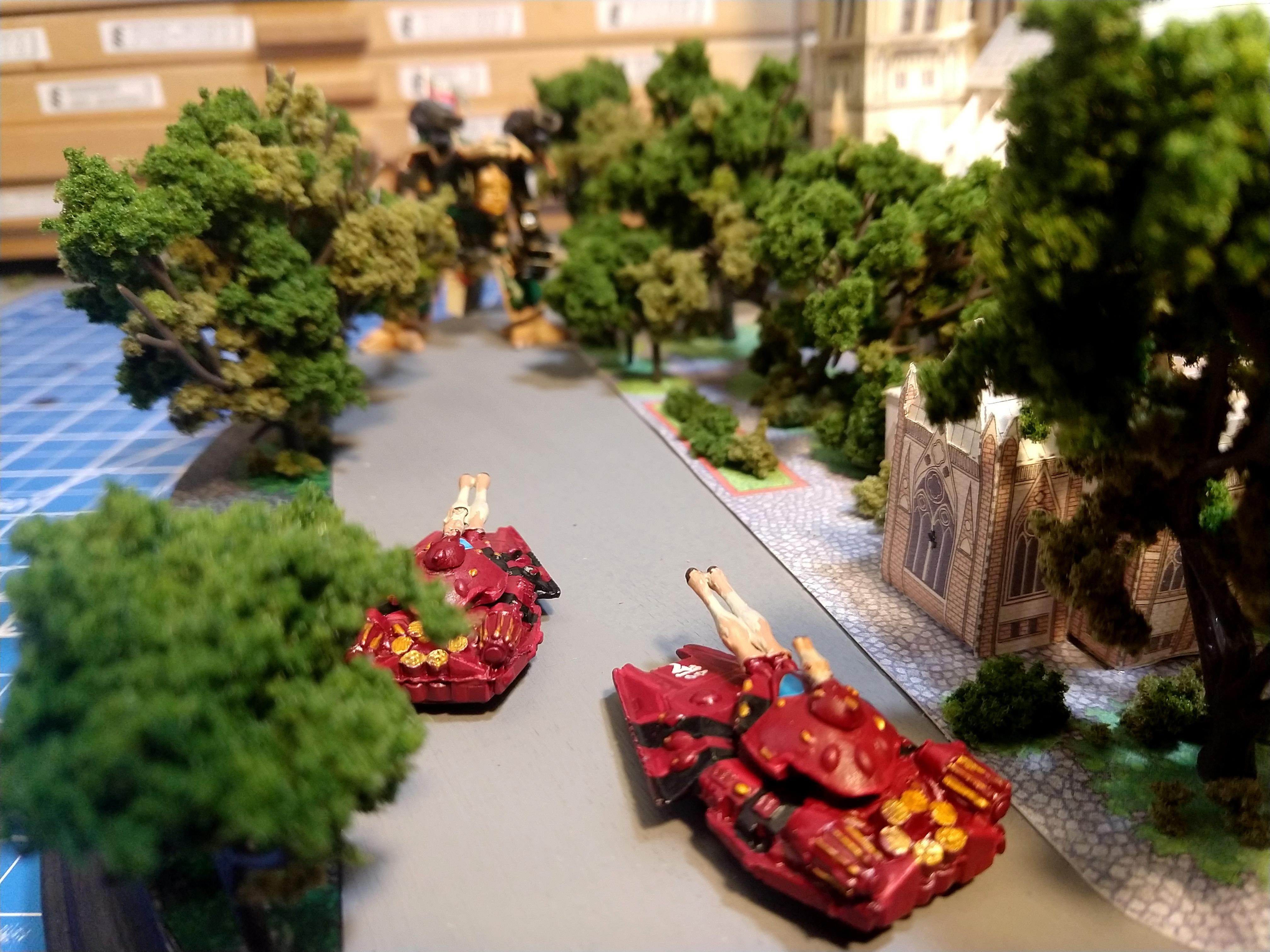 Diorama, Eldar, Epic, Imperial, Temepest, Titan, Warlord