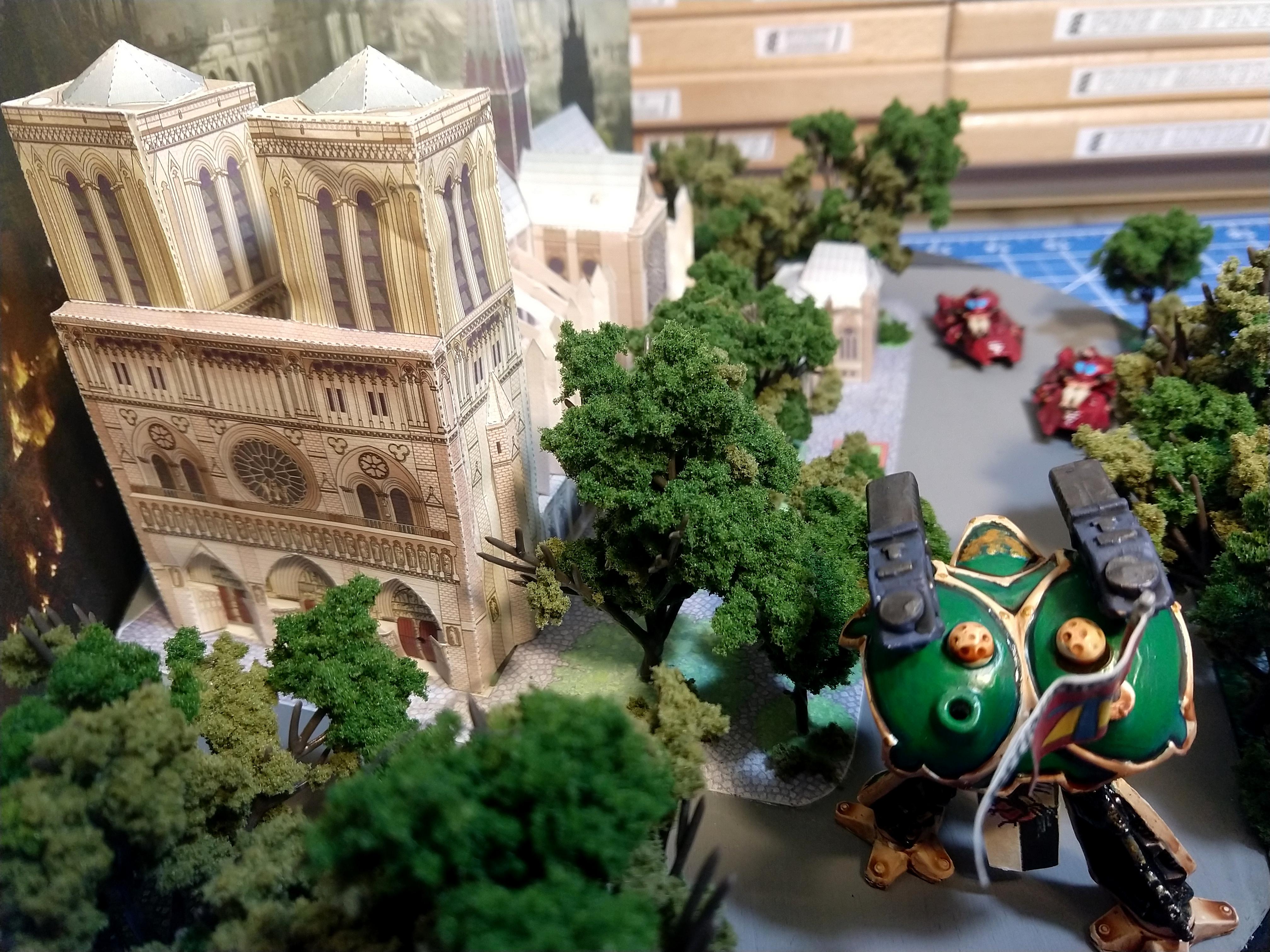 Diorama, Eldar, Epic, Imperial, Temepest, Titan, Warlord