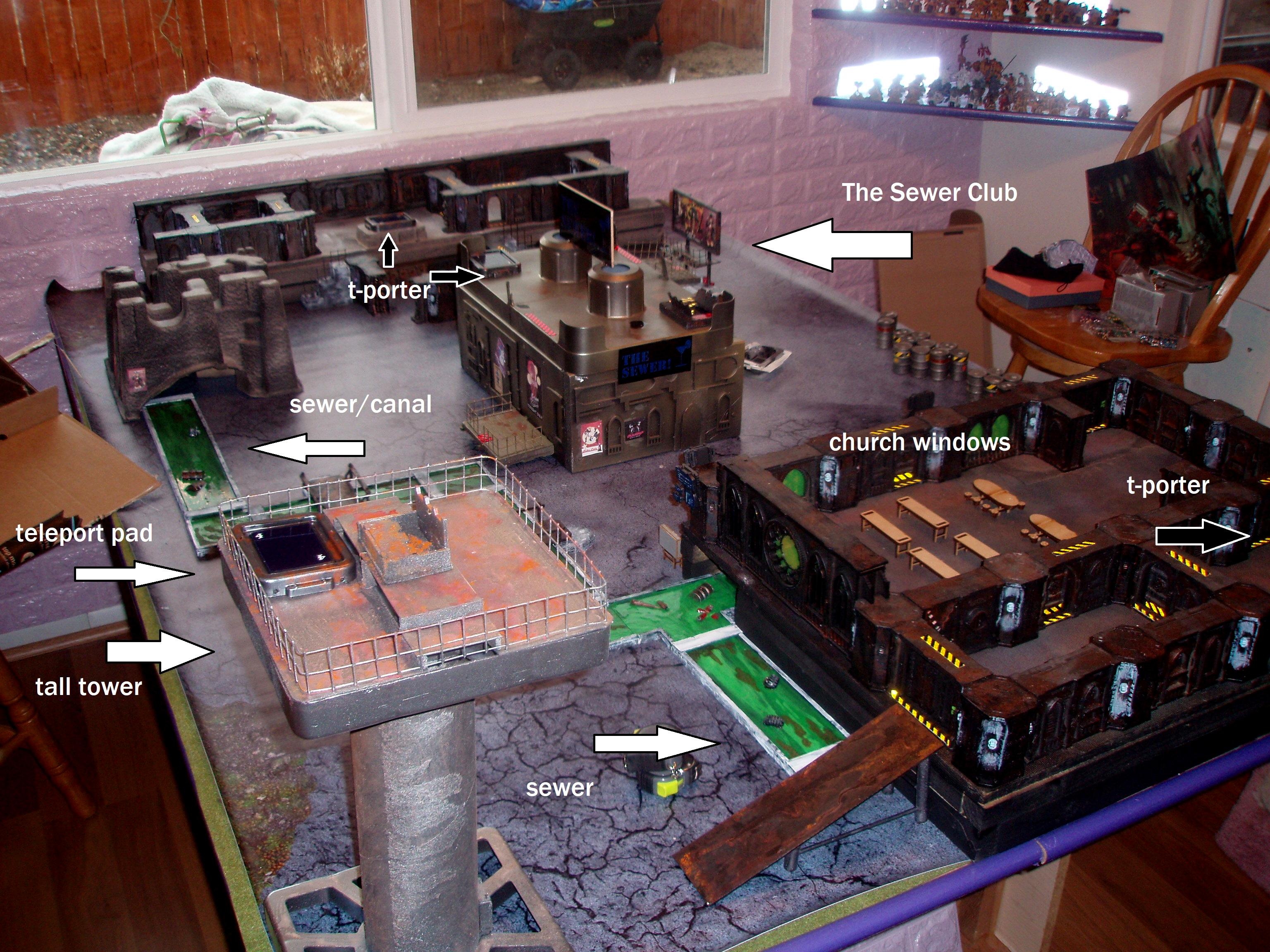 Hive City, Terrain