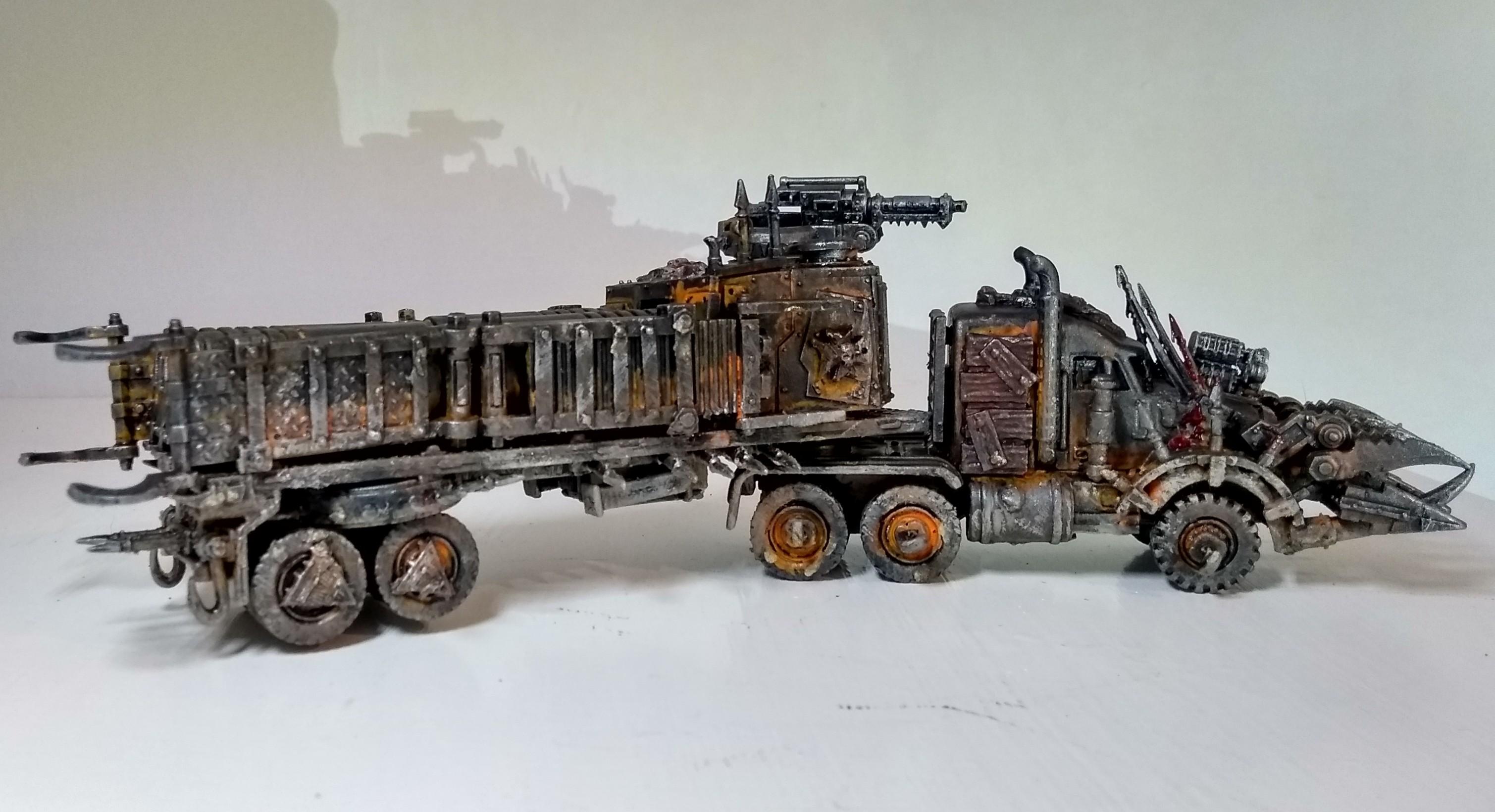 Truck, Wastelands, Optimus Slime side b