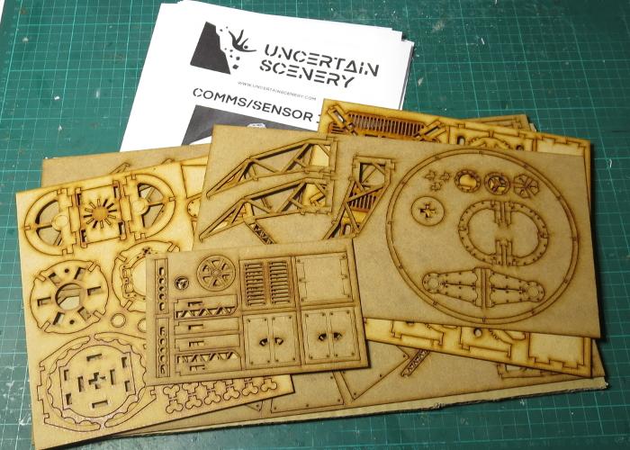 Maelstrom's Edge, Mdf Terrain Medge, Radar, Satelite Dish, Sensor Dish, Terrain