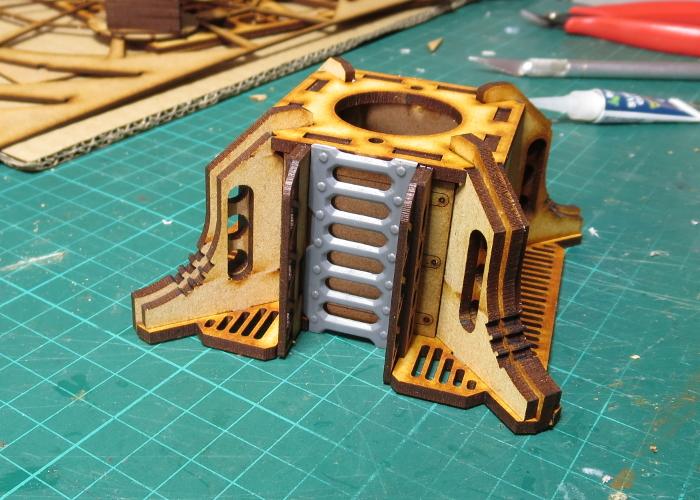 Maelstrom's Edge, Mdf Terrain Medge, Radar, Satelite Dish, Sensor Dish, Terrain
