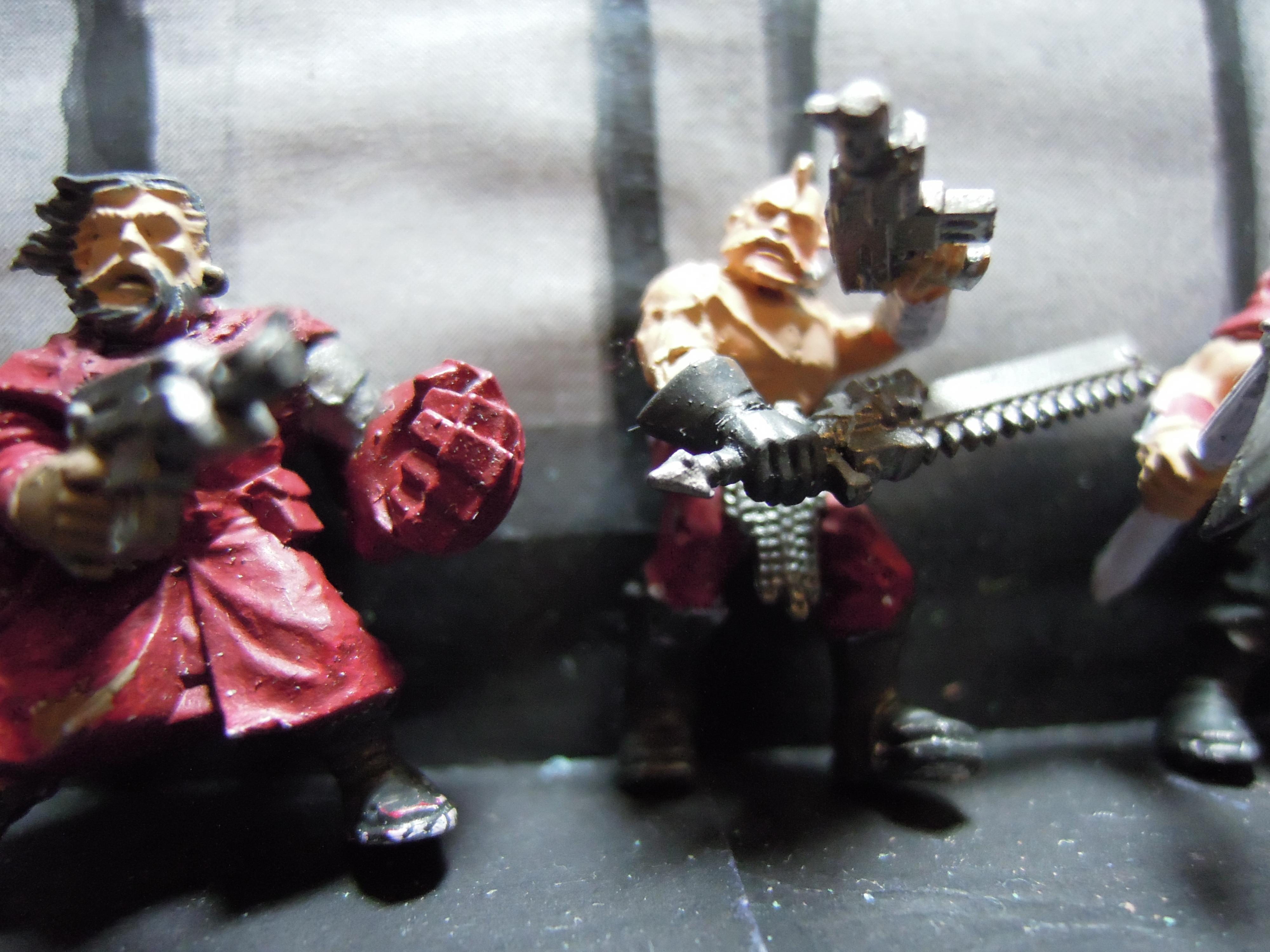 Autopistol, Berserk, Berserkers, Berzerk, Berzerker, Blood For The Blood God, Chainsword, Chaos, Chaos Cultists, Conversion, Cult, Cultists, Dark Vengeance, Heresy, Heretics, Infantry, Khorne, Kitbash, Lost And The Damned, Power Fist, Regiment, Renegade, Skulls For Skull Throne, Warhammer 40,000, Work In Progress