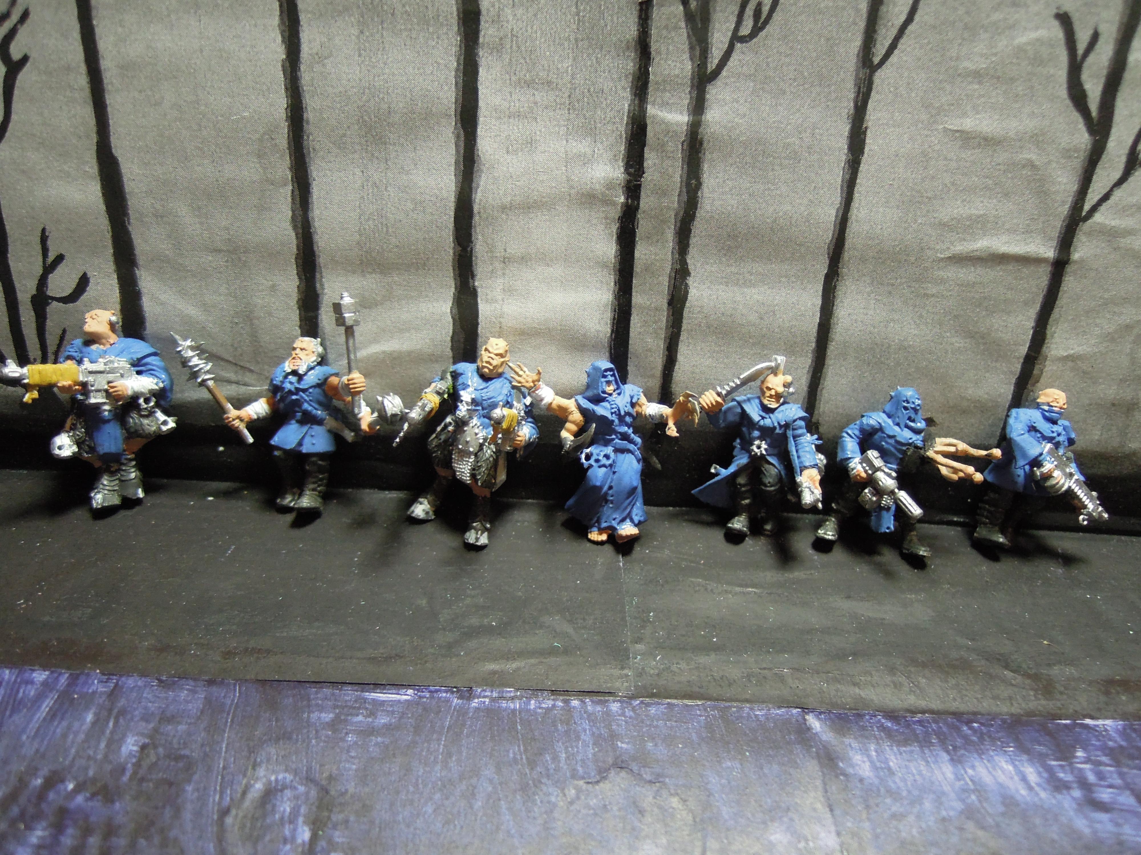 Chaos, Chaos Cultists, Conversion, Cult, Cultists, Dark Vengeance, Heresy, Heretics, Infantry, Kitbash, Lost And The Damned, Mutant, Regiment, Renegade, Tzeentch, Warhammer 40,000, Work In Progress