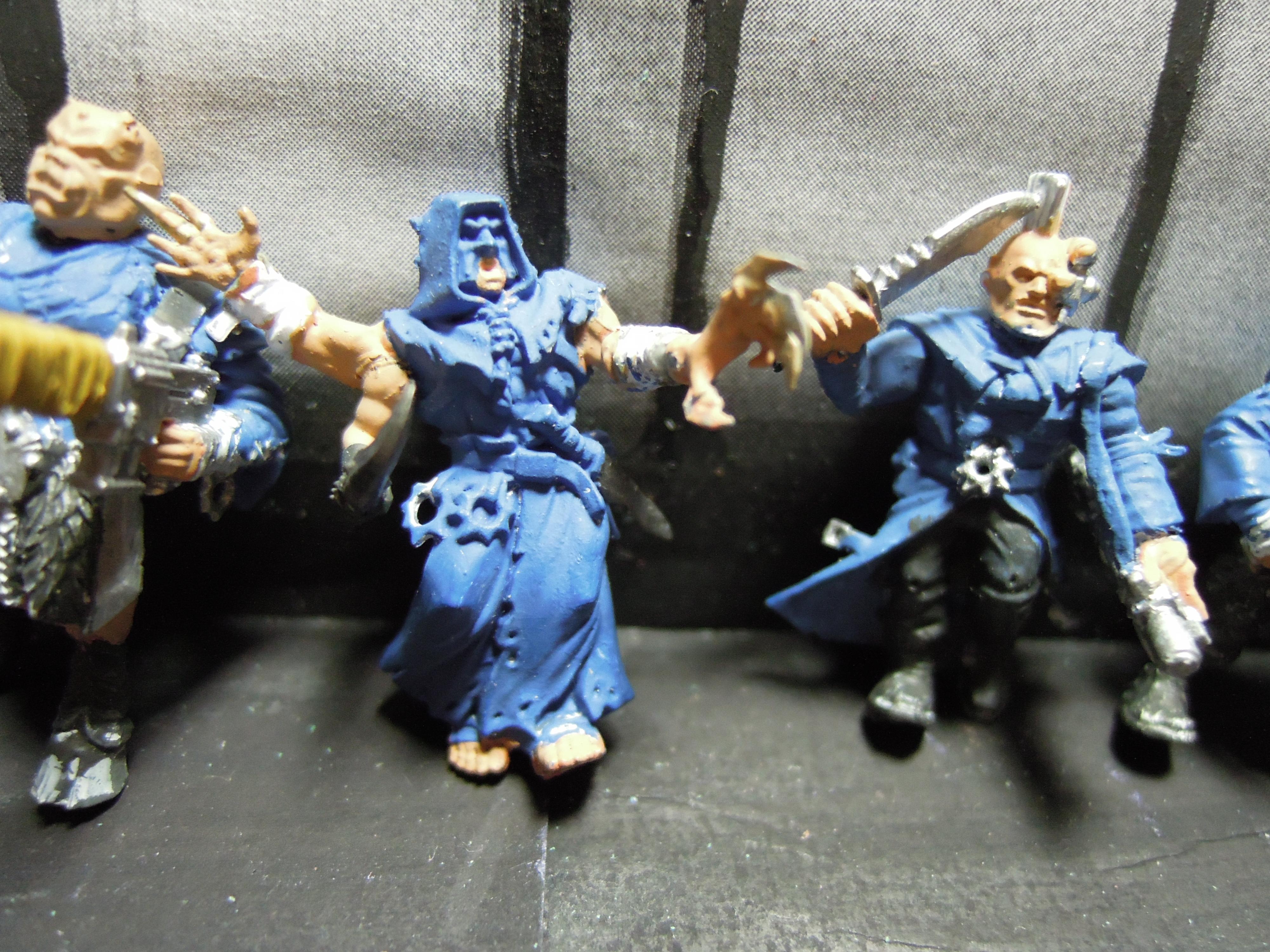 Chaos, Chaos Cultists, Conversion, Cult, Cult Leader, Cultist Champion, Cultists, Dark Vengeance, Heresy, Heretics, Infantry, Kitbash, Lost And The Damned, Mutant, Regiment, Renegade, Tzaangor, Tzeentch, Warhammer 40,000, Work In Progress