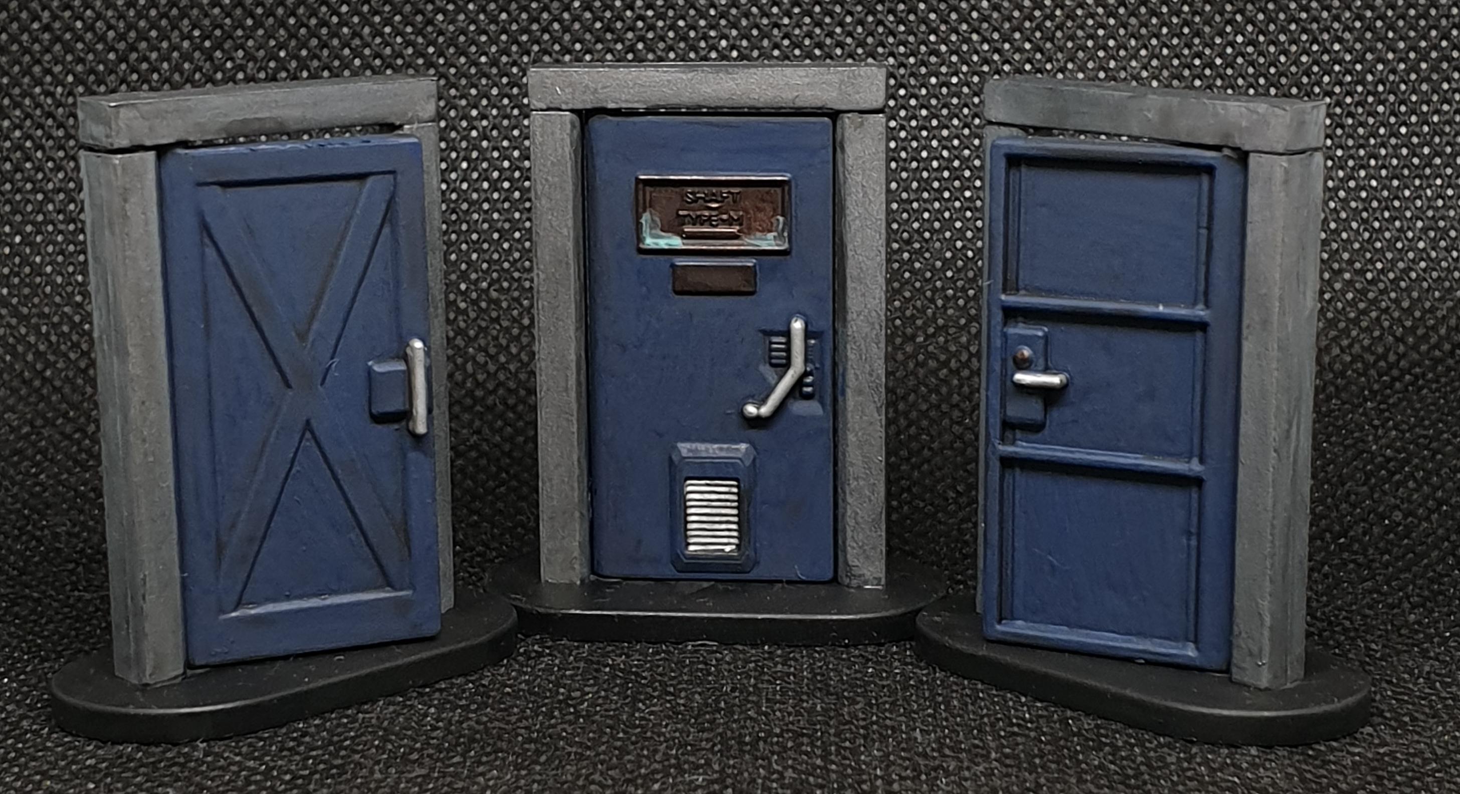 RE2 - Blue Doors