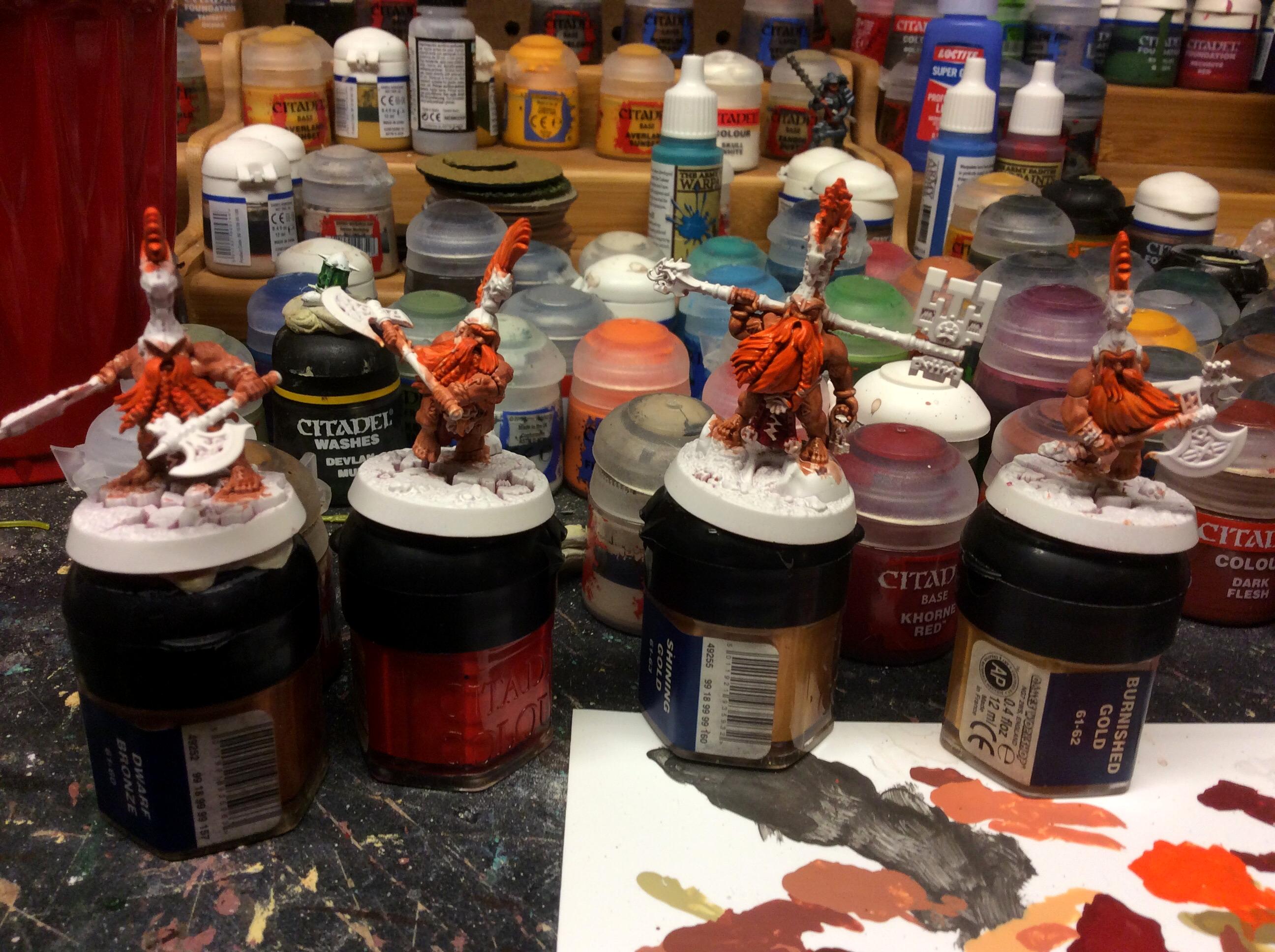 WIP axes