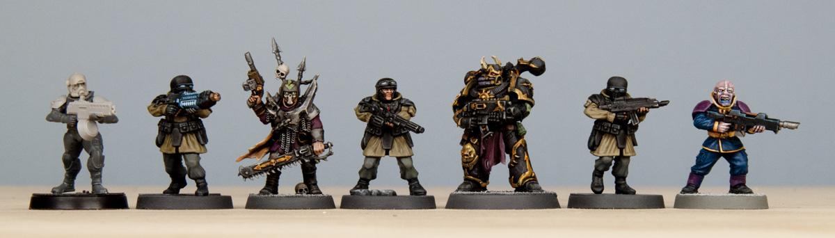 Infantry, Scale, Sci Fi