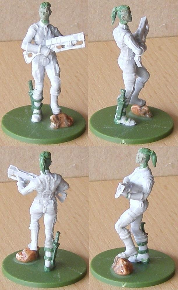 Lancer-Sergeant Abigail WIP