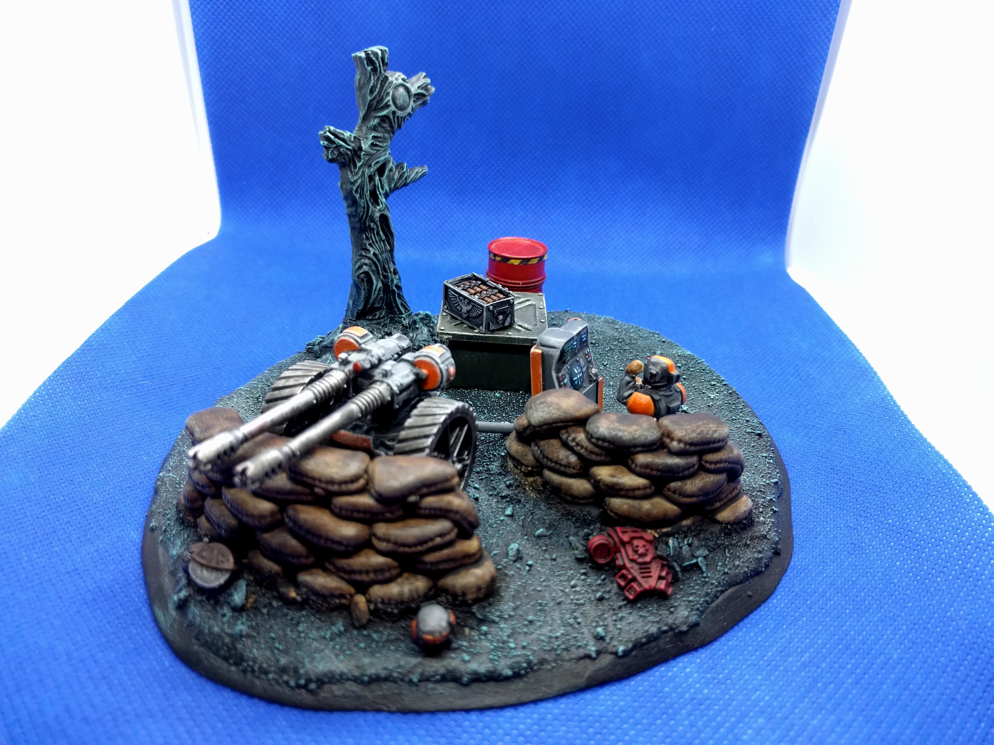Diorama, Heavy Weapon, Imperial Guard
