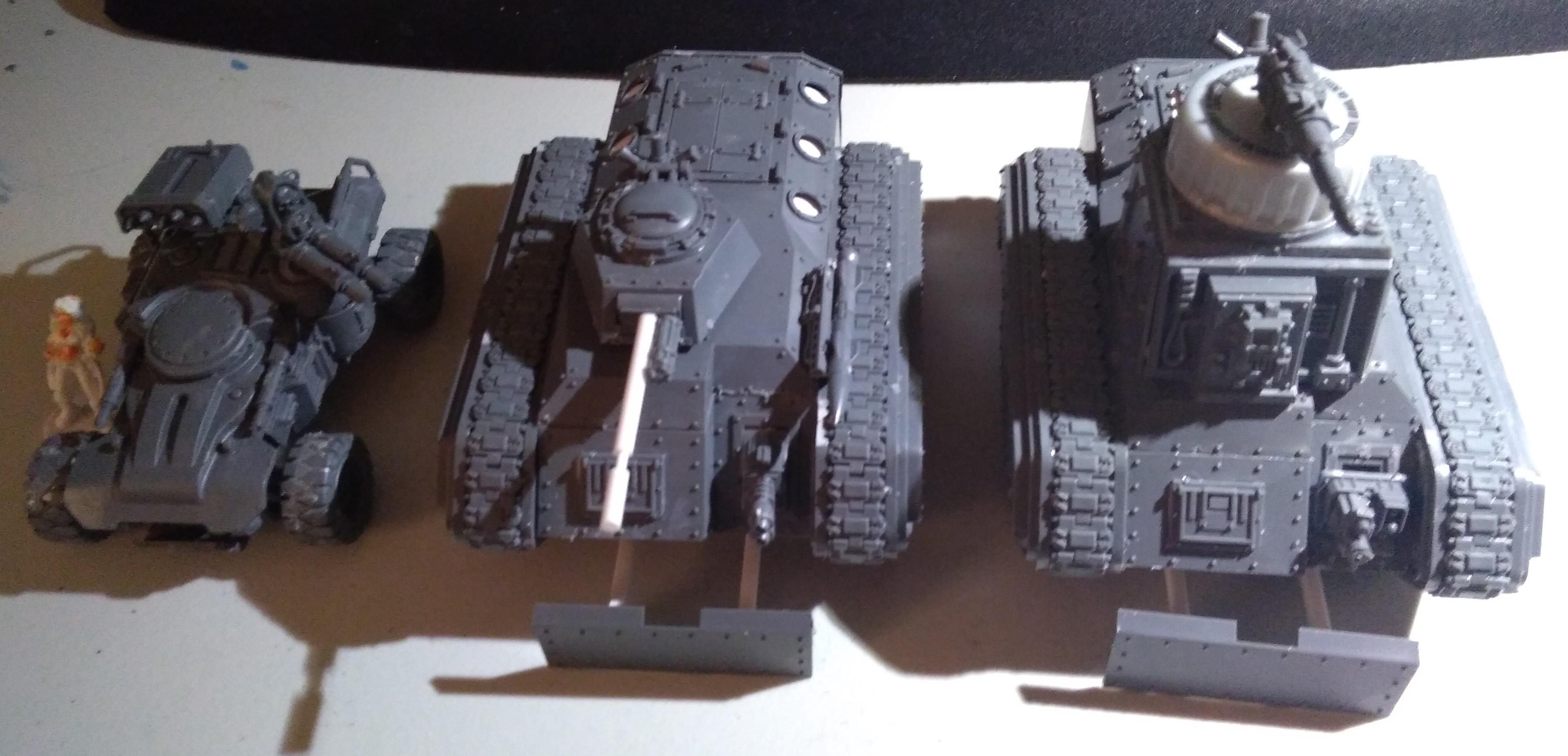 Adeptus Arbites, Chimera, Hellhound, Ridgerunner, Work In Progress