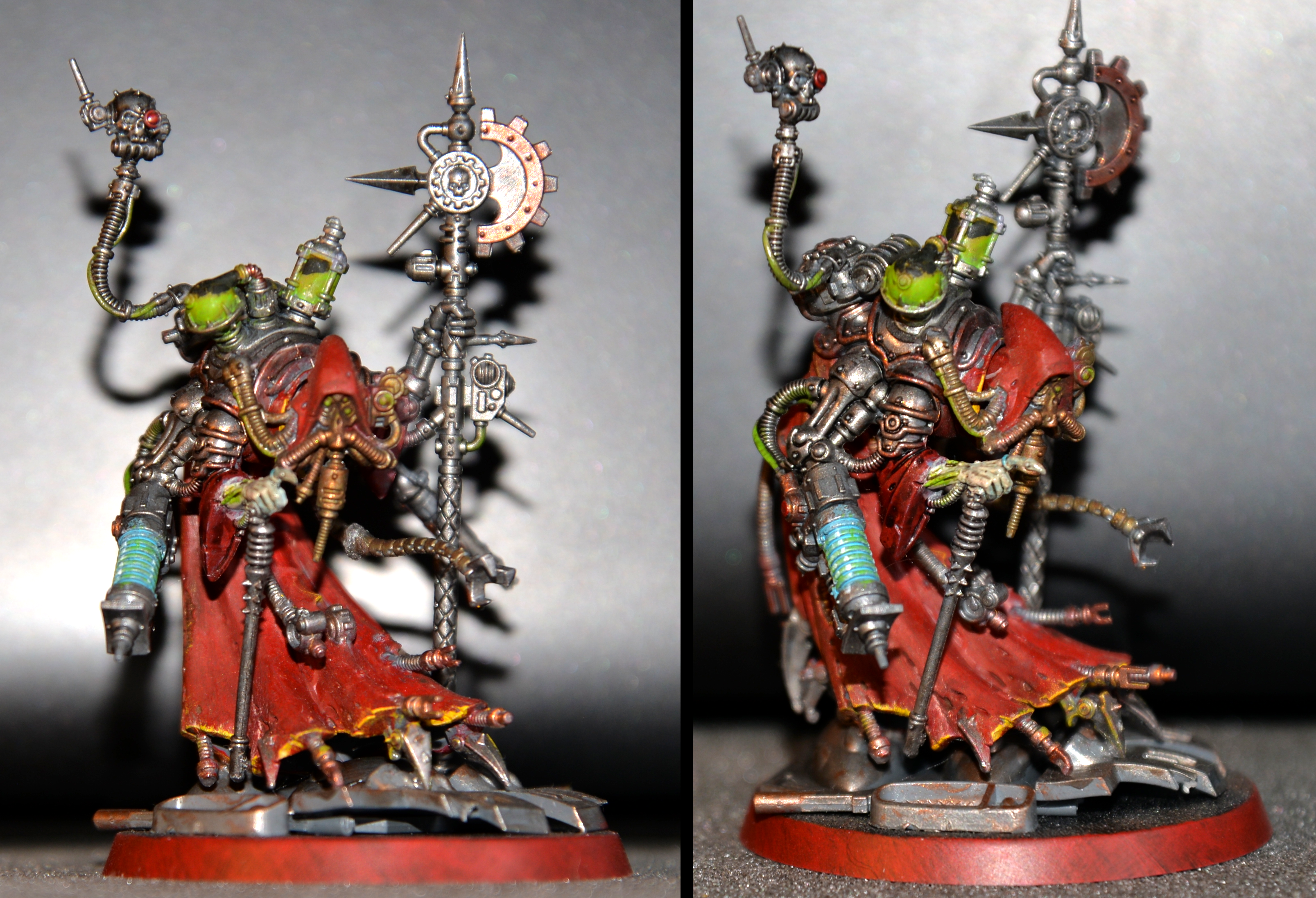 Adeptus Mechanicus, Character, Mars, Skitarii, Tech-priest Dominius, Technopriest, Warhammer 40,000