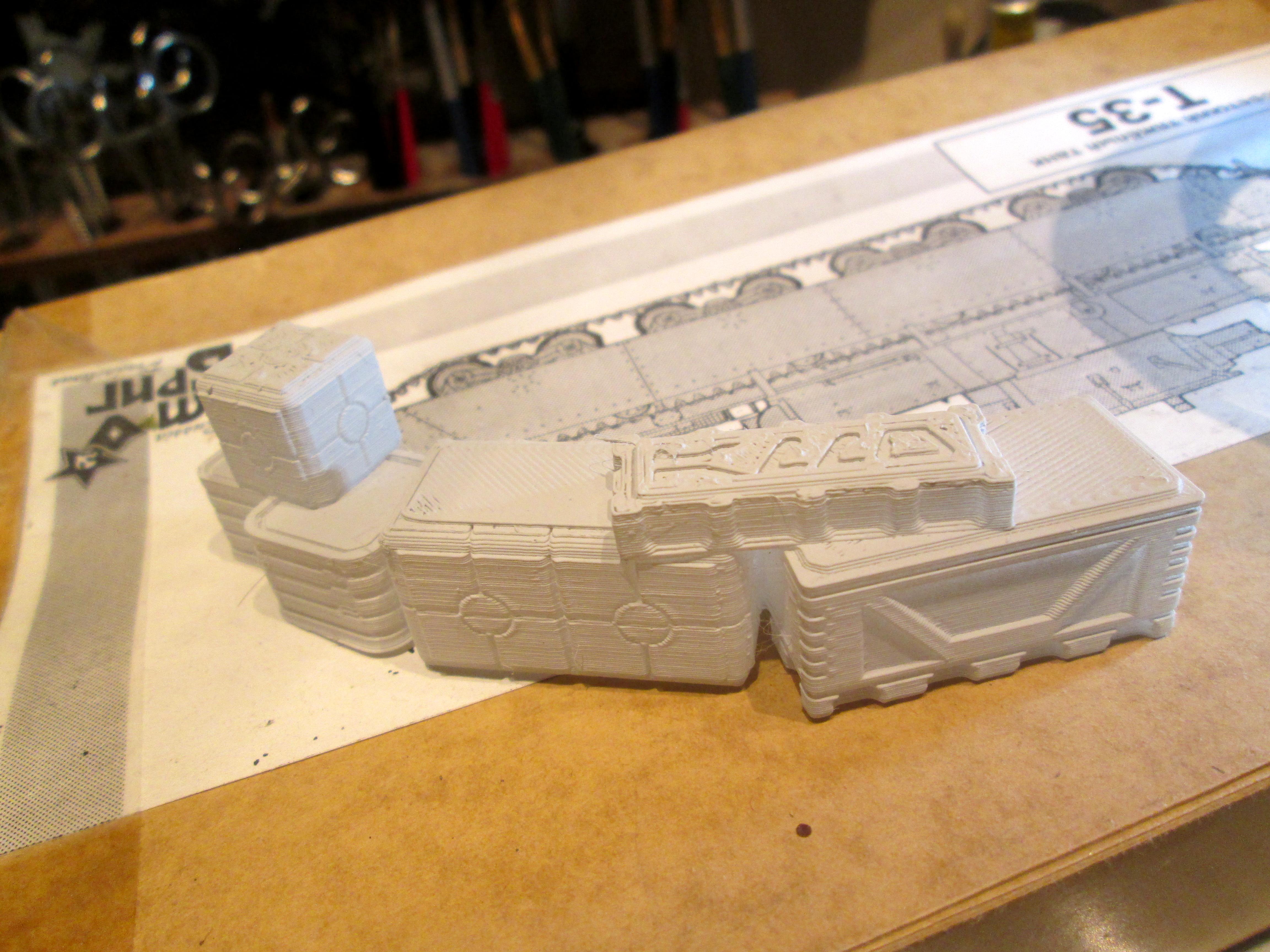 Flight, Flyer, Necromunda, Pad, Terrain