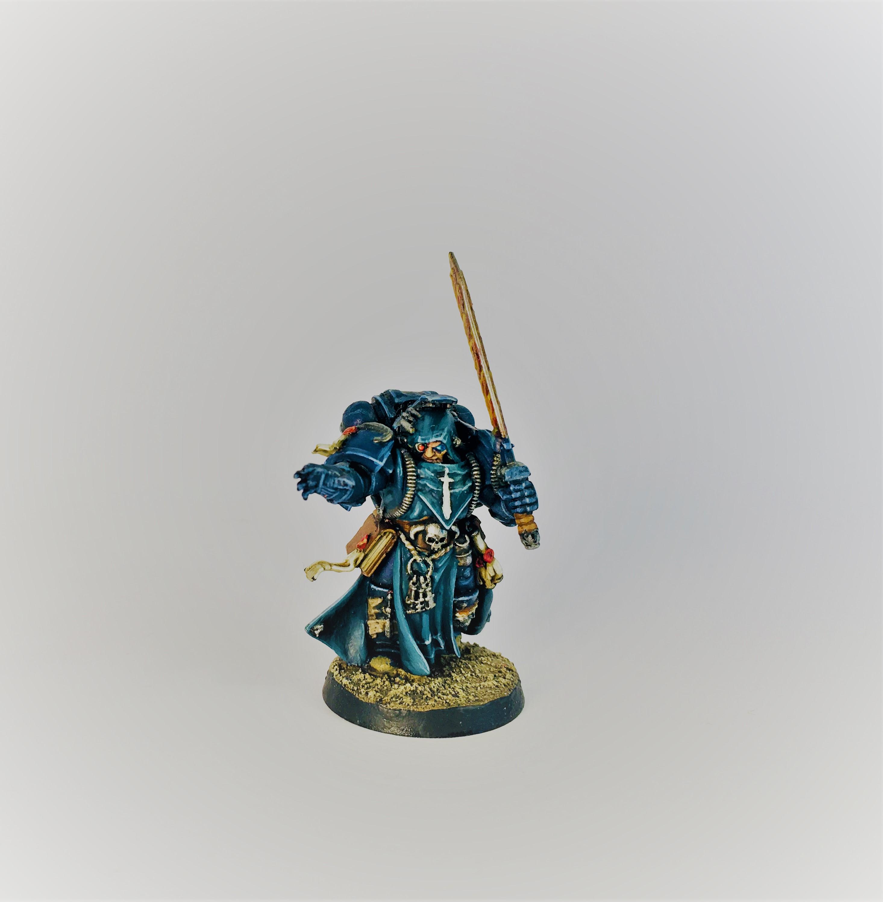 Brotherhood Of The Sword, Conversion, Dark Angels, Librarian, Space Marines