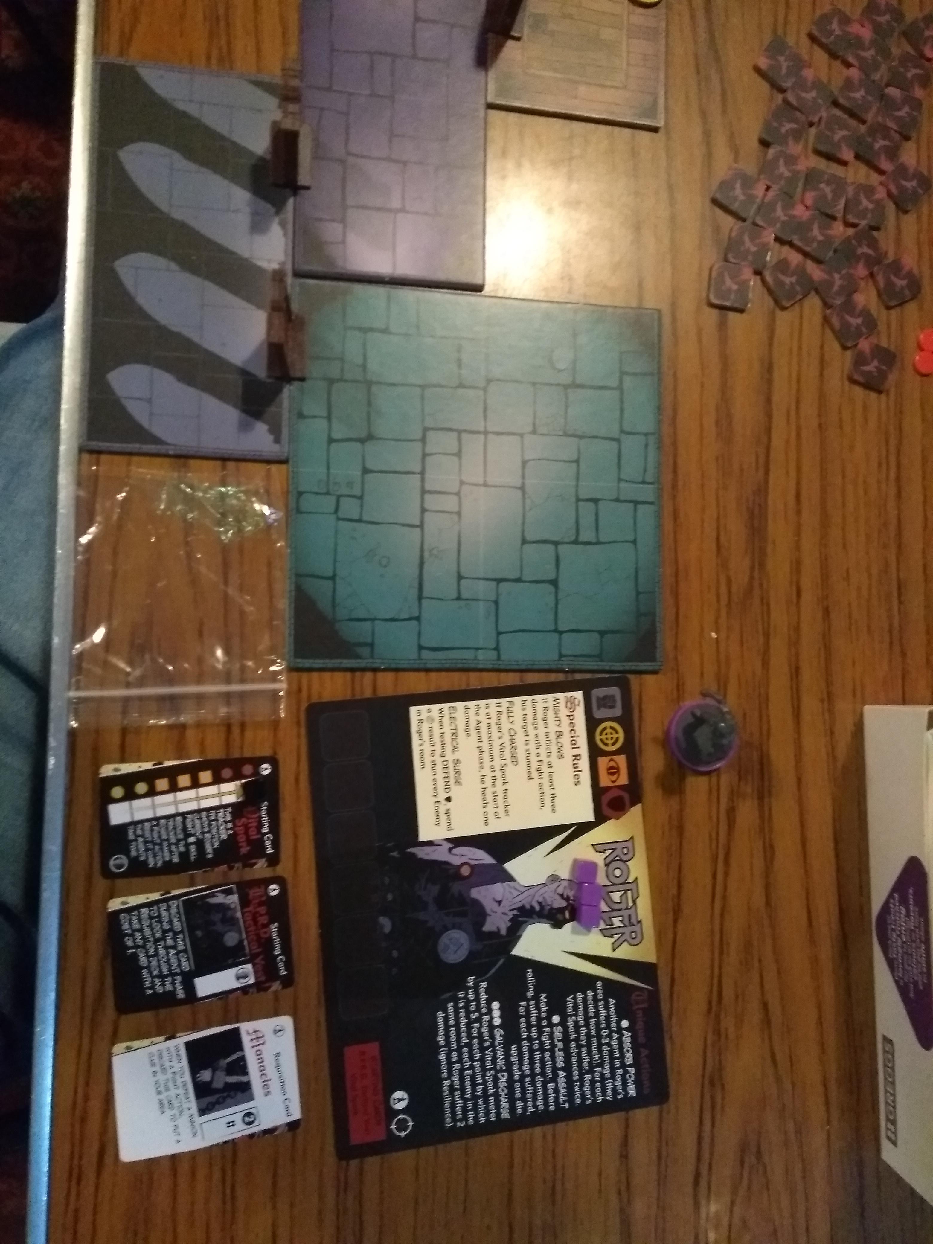 Hellboy, Character board