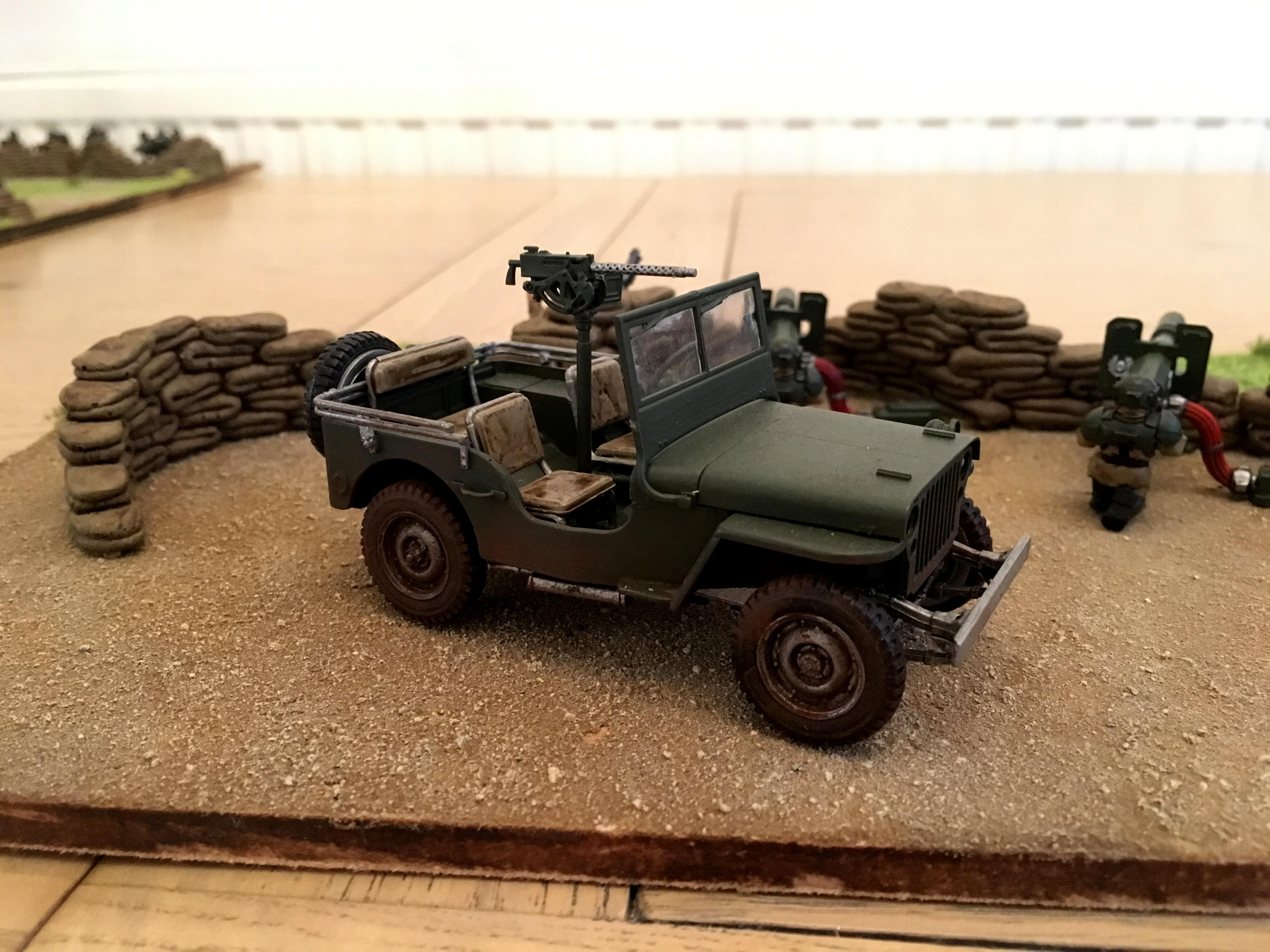 Astra Militarum, Cadians, Conversion, Imperial Guard, Jeep, Mechanised, Vehicle